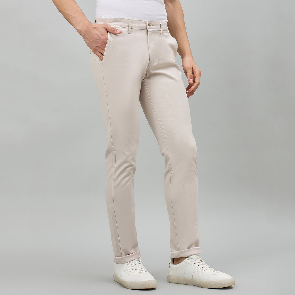 Duke Men Flatfront Narrow fit Casual Chinos Trouser (SDT4703)