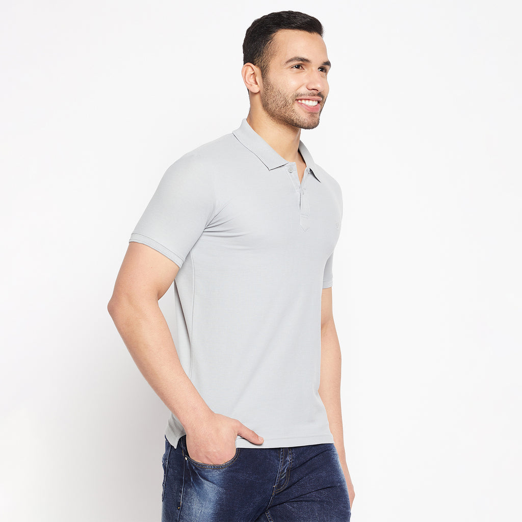 Duke Stardust Men Half Sleeve Polo Neck Cotton T-shirt (800F) More Colors