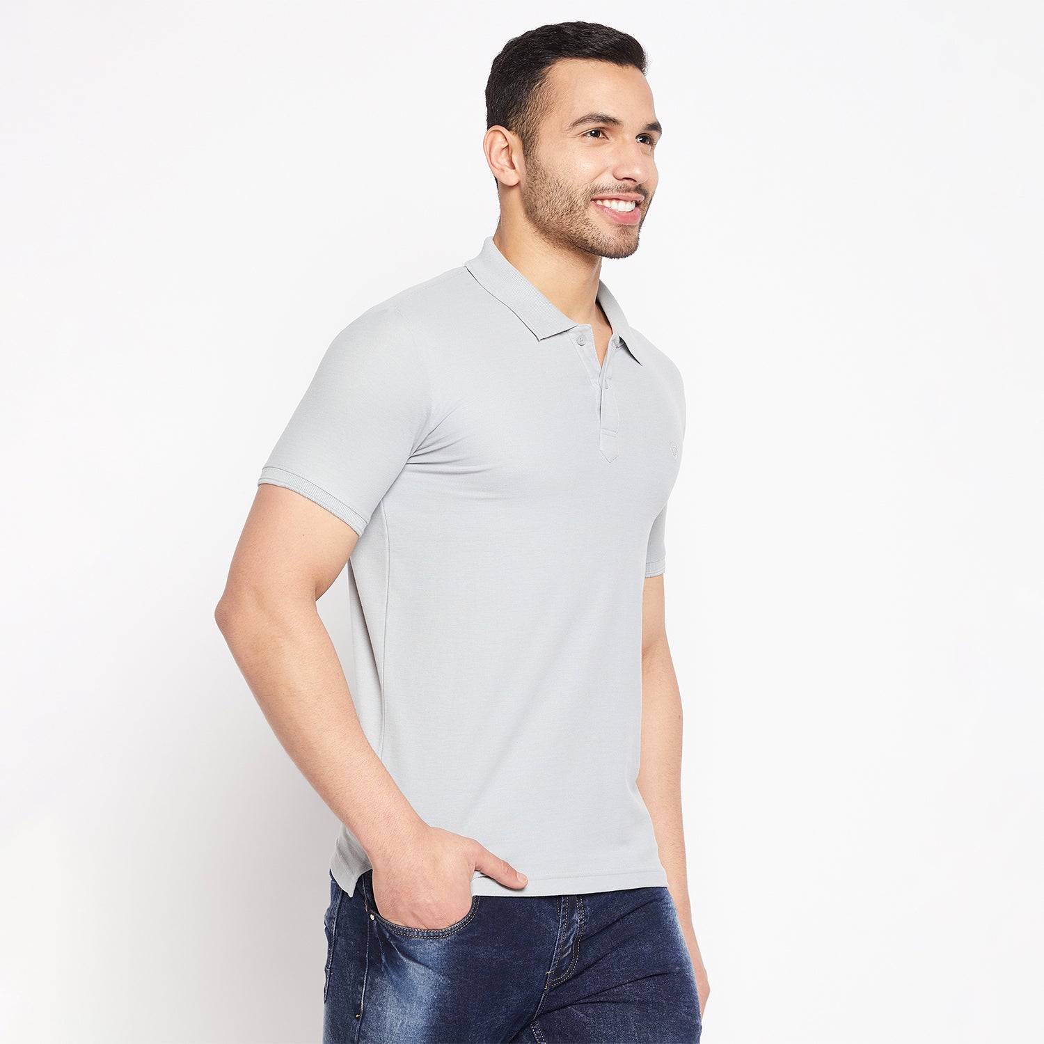 Duke Stardust Men Half Sleeve Polo Neck Cotton T-shirt (800F) More Colors