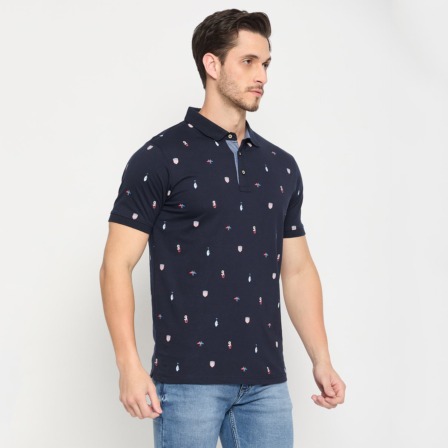 Duke Urban Men Half Sleeve Cotton T-shirt (ONLF266)