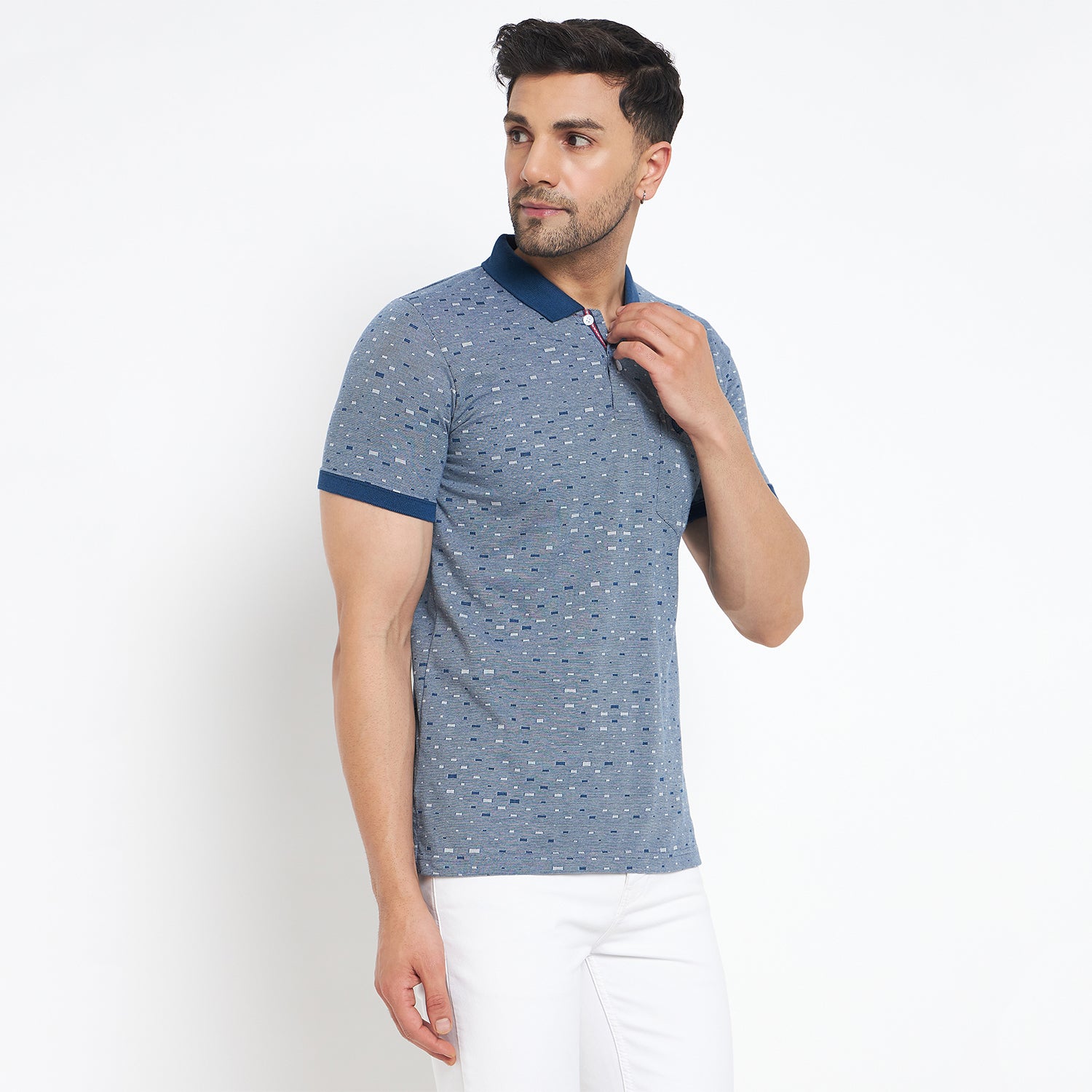 Duke Stardust Men Half Sleeve Cotton T-shirt (LF7041)