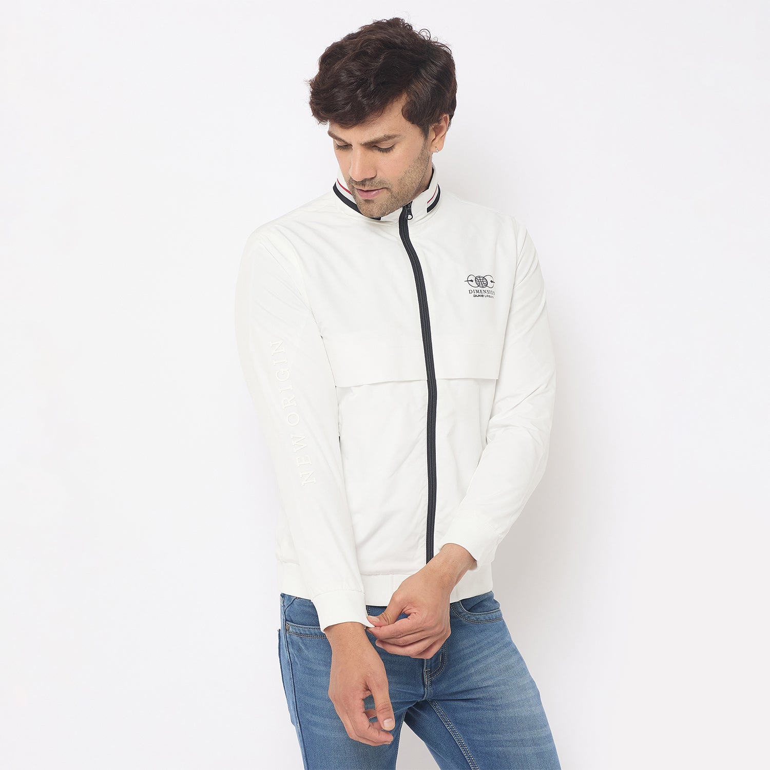 Duke Urban Men Full Sleeve Bomber Jacket (SDZ3102)