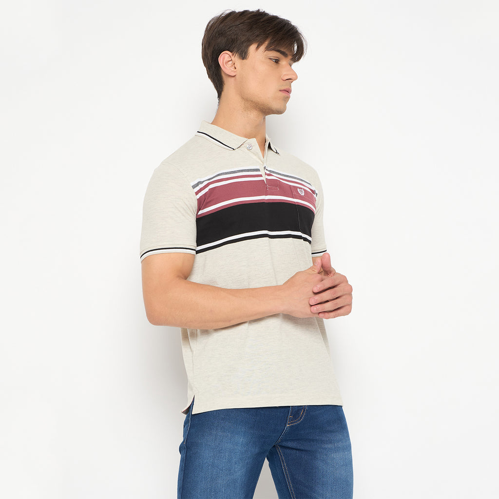 Duke Urban Men Half Sleeve Cotton T-shirt (LF5884)