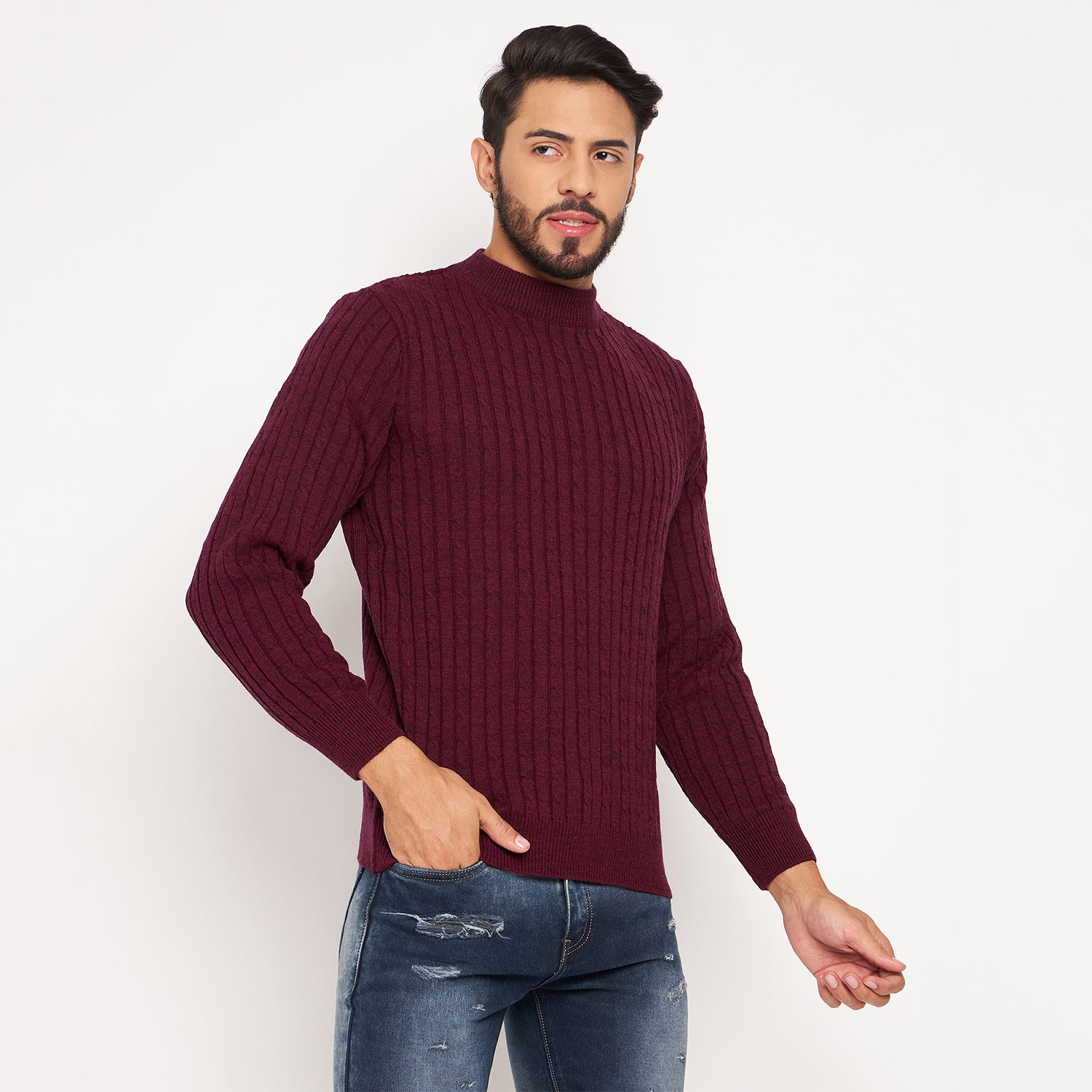 Duke Urban Men Full Sleeve Round Neck Pullover (SDS2006)