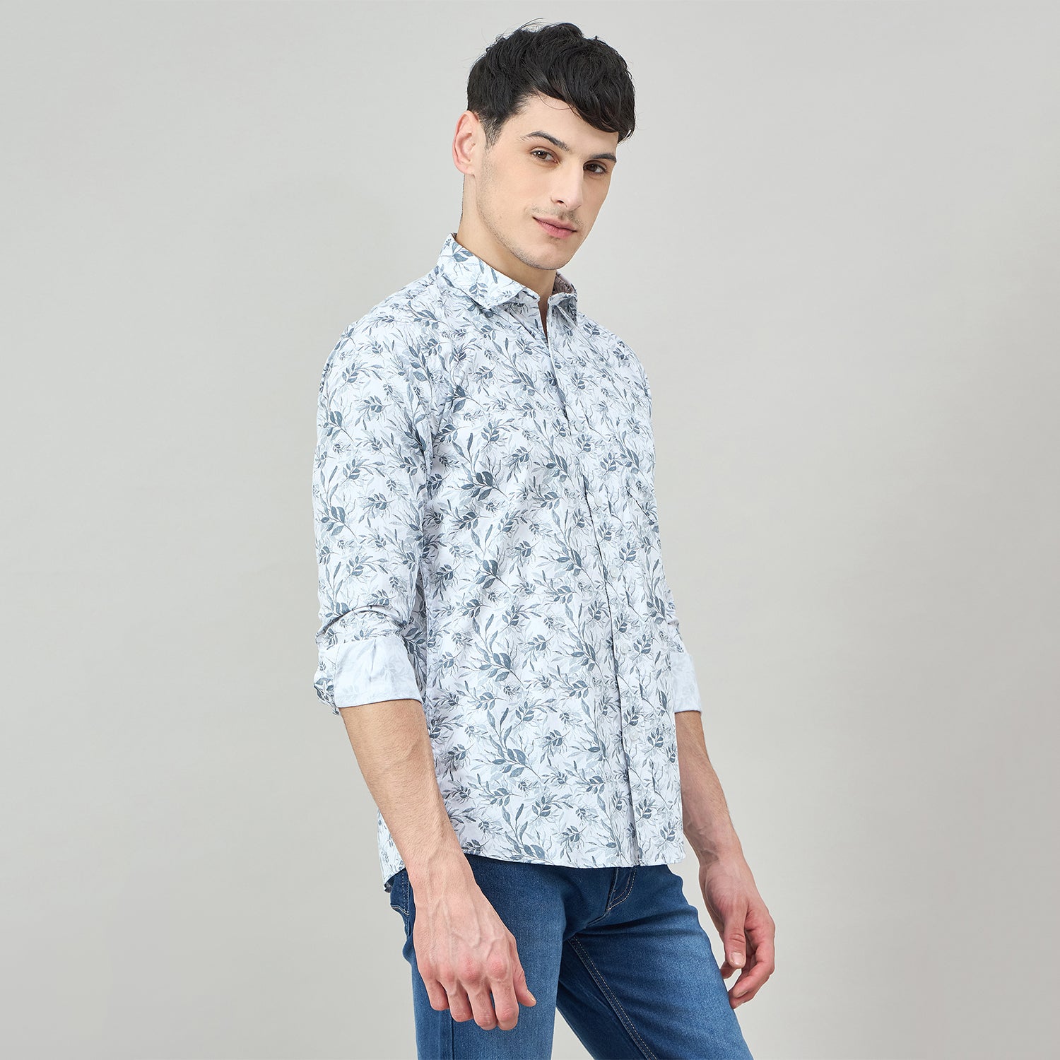 Duke Urban Men Full Sleeve Cotton Shirt (SDO8PRAW)