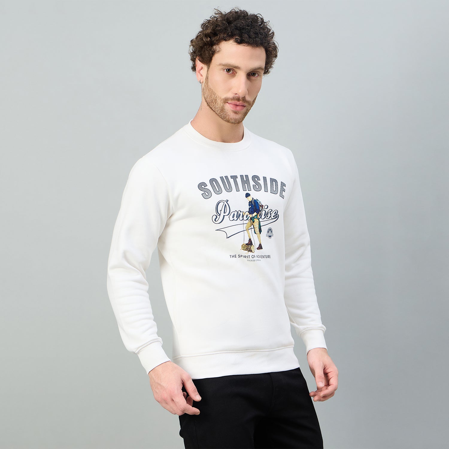 Duke Urban Men Round Neck Regular Sweatshirt (LF6346)