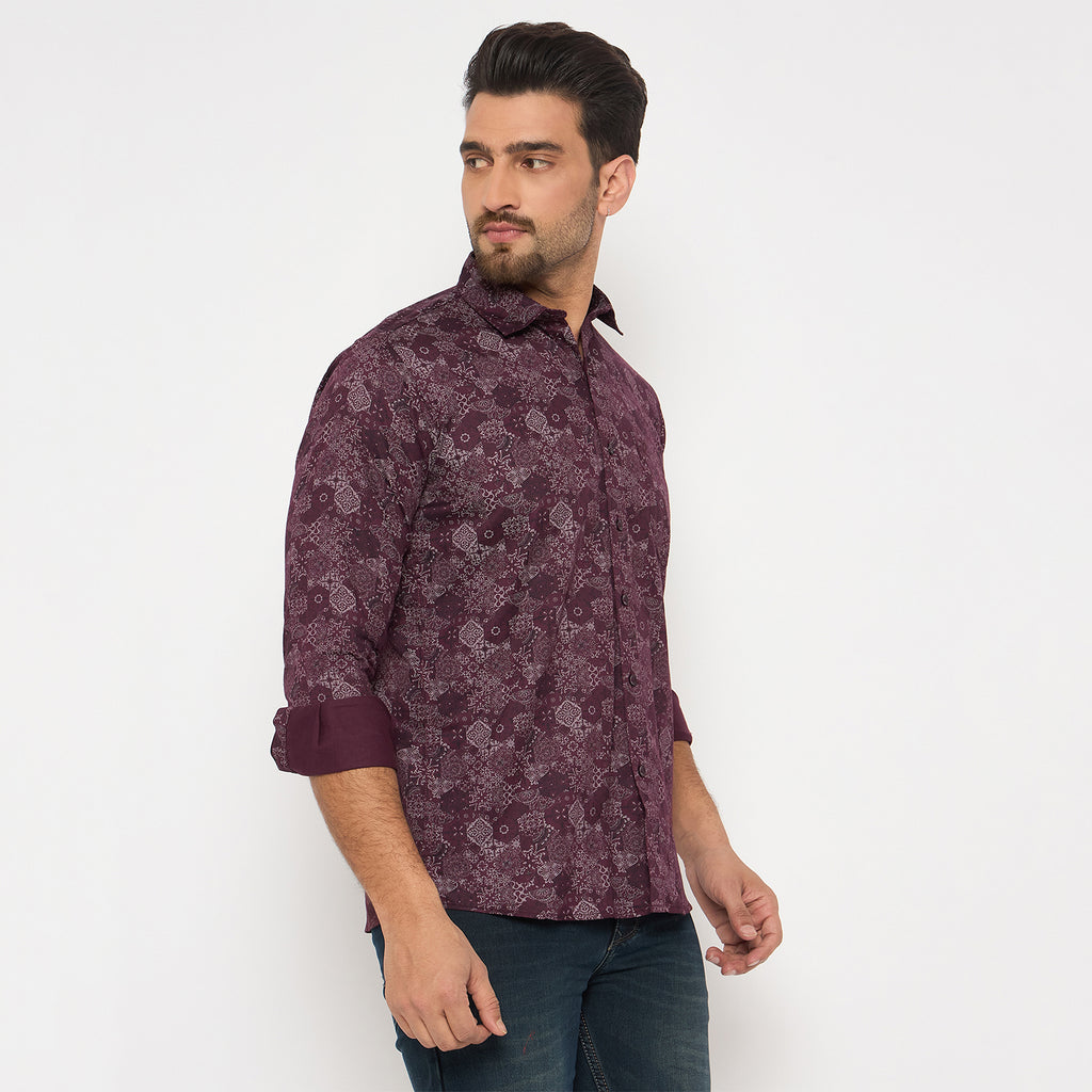 Duke Urban Men Full Sleeve Cotton Shirt (SDO8PRAV)