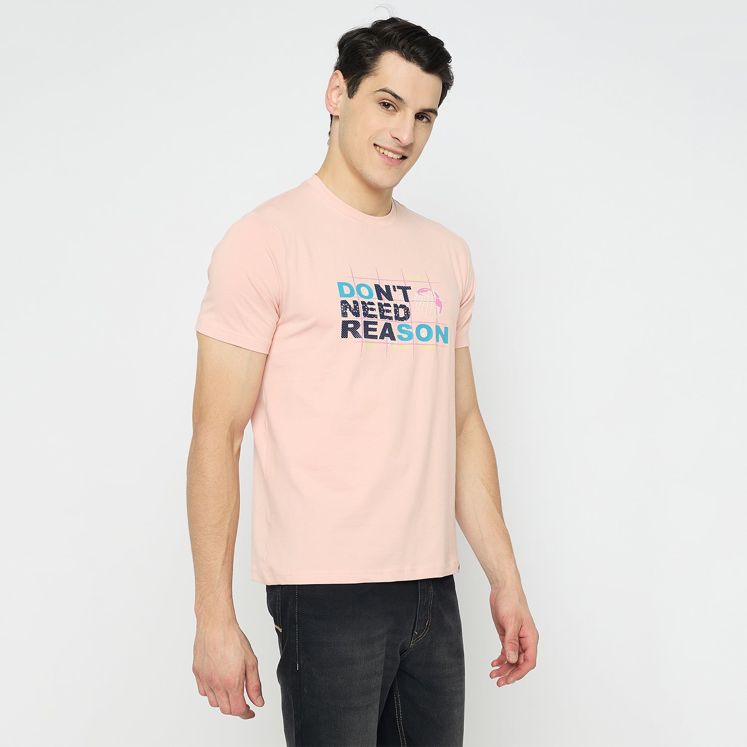 Duke Urban Men Half Sleeve Cotton Tshirt (LF7437)