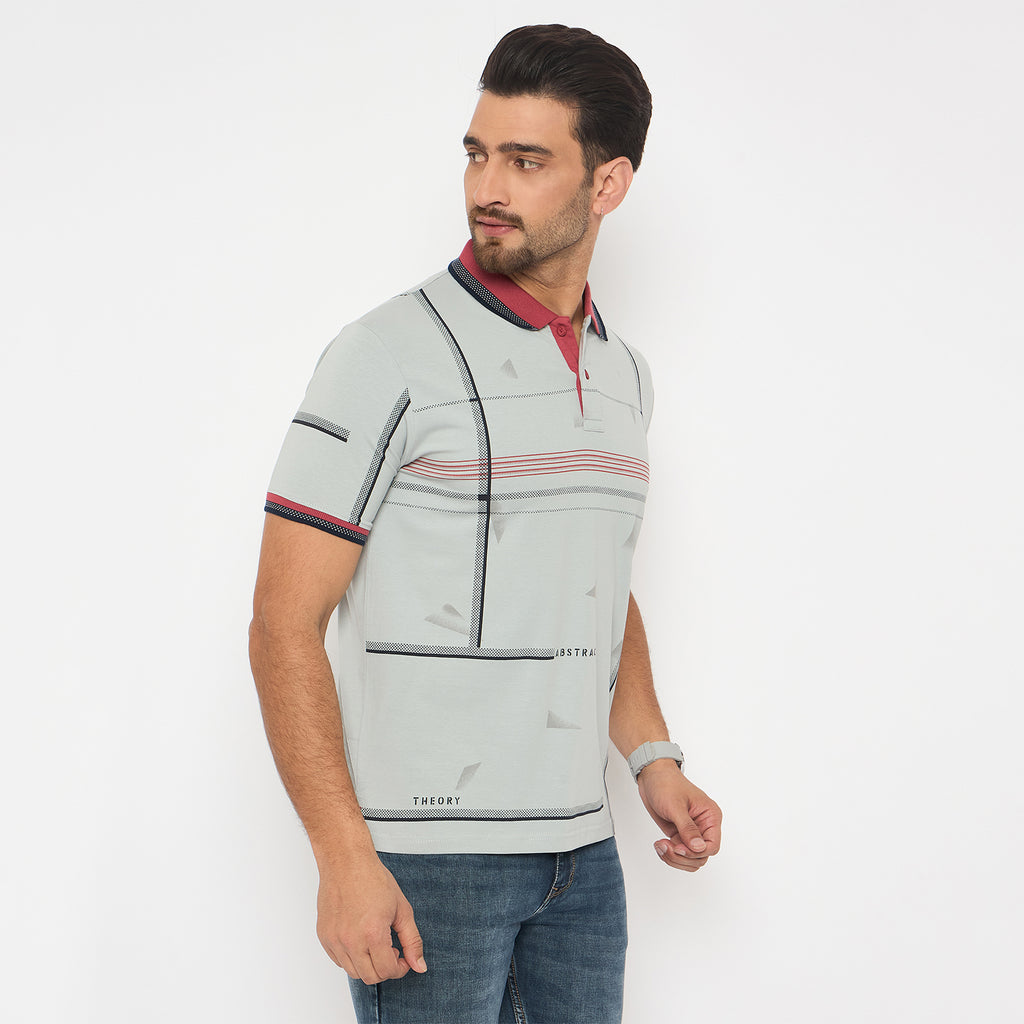 Duke Urban Men Half Sleeve Cotton Tshirt (LF7411)