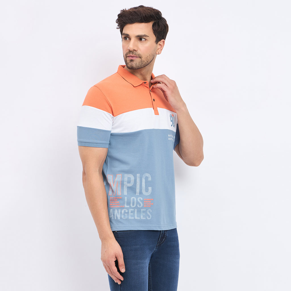 Duke Stardust Men Half Sleeve Cotton T-shirt (LF7173)