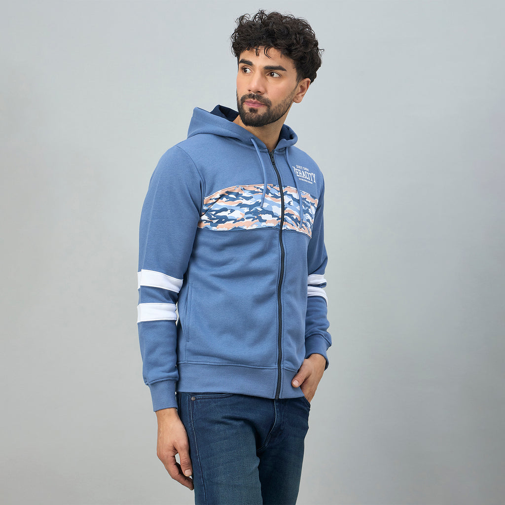 Duke Urban Men Full Zip Regular Sweathirt (LF6447)