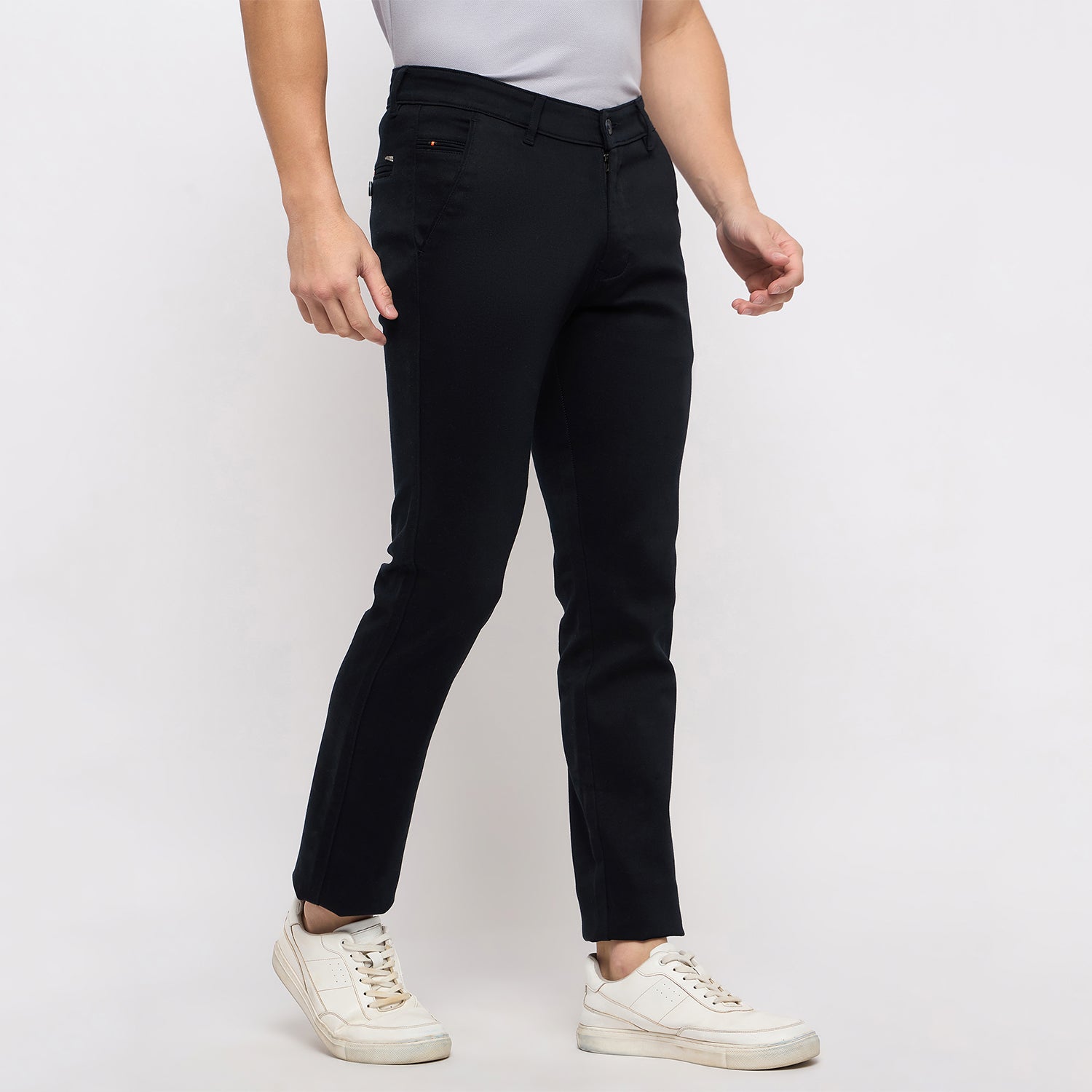 Duke Urban Men Flatfront Narrowfit Chinos Trousers (SDT4592)