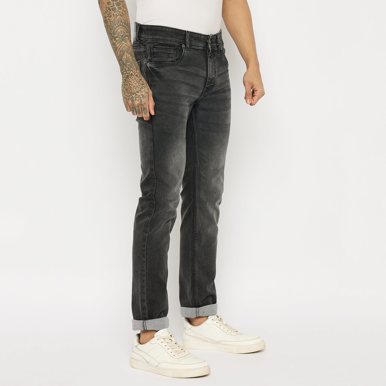 Duke Urban Men Slim Fit Stretchable Jeans (SDD5498)