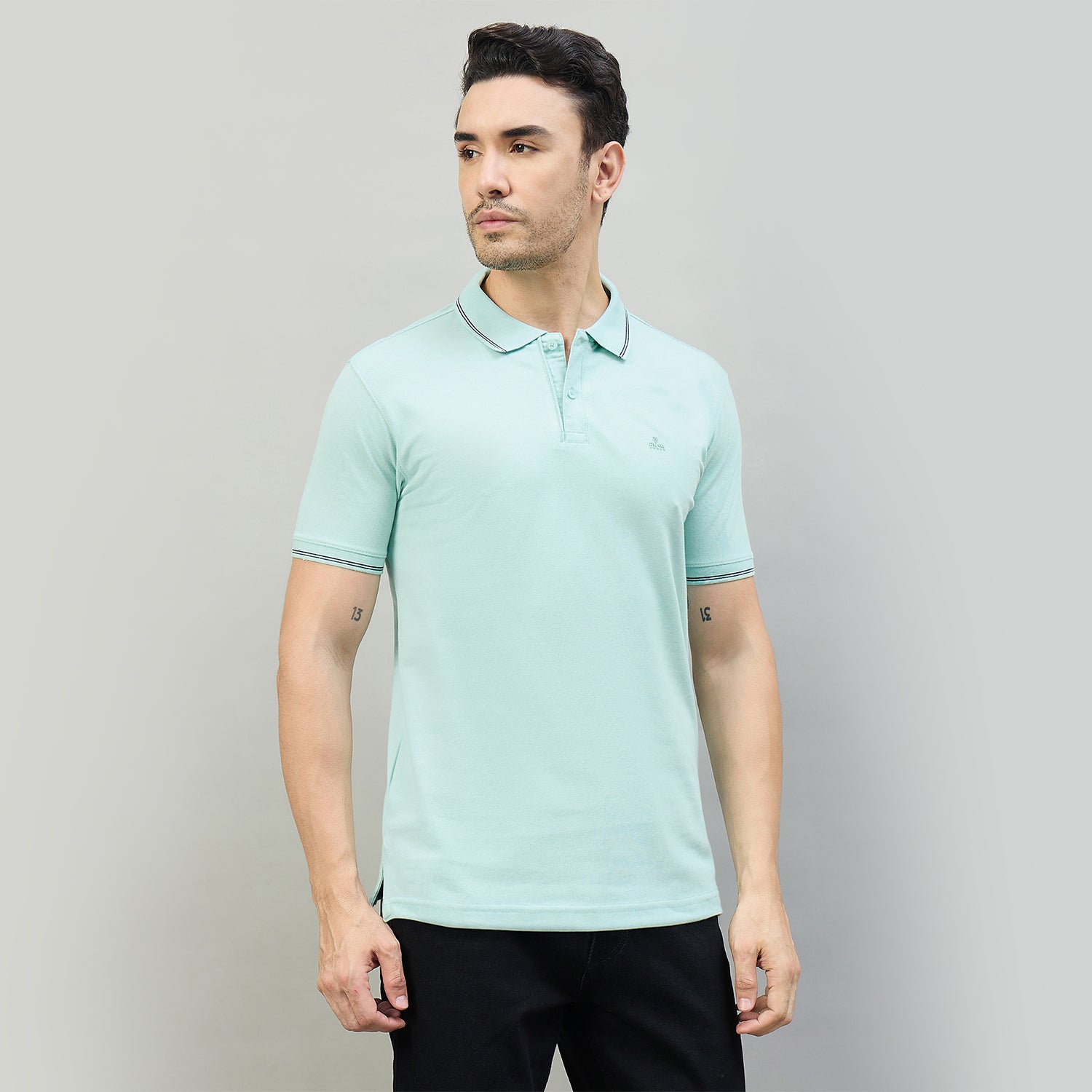 Duke Men Half Sleeve Cotton Smart Fit Casual T-shirt (SD73)