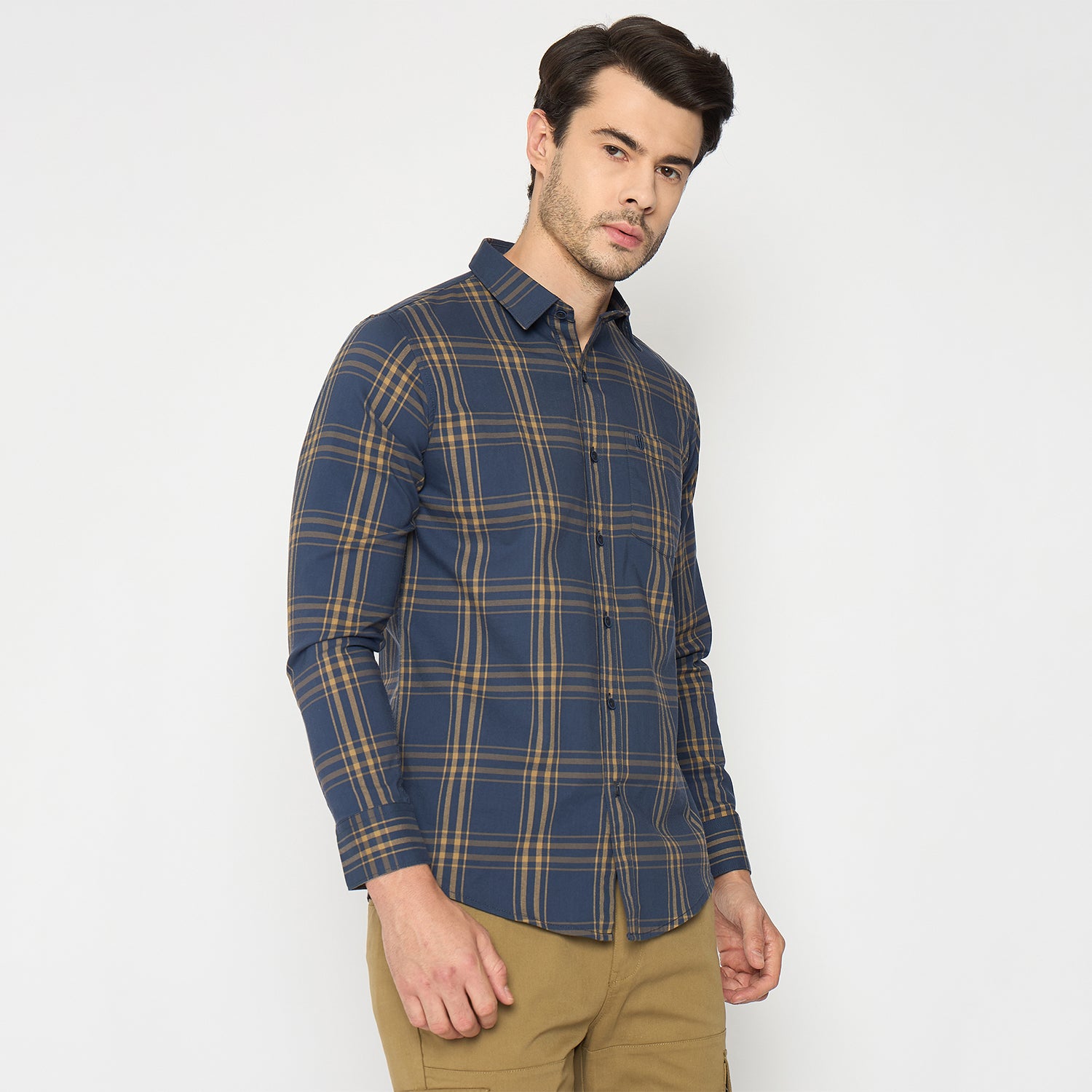 Duke Urban Men Full Sleeve Cotton Shirt (SDO9079)