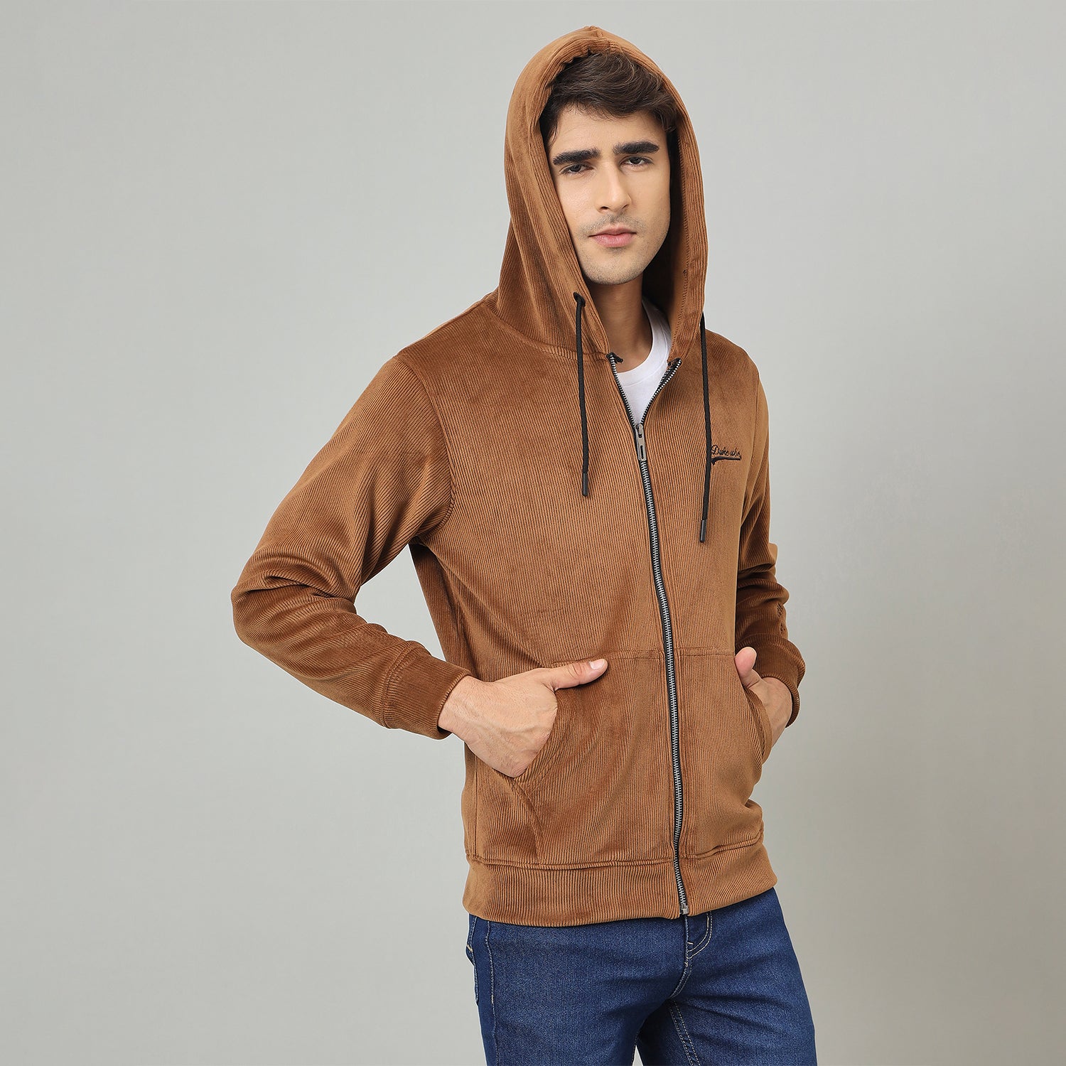 Duke Urban Men Full Sleeve Hooded Sweatshirt (LF6360)