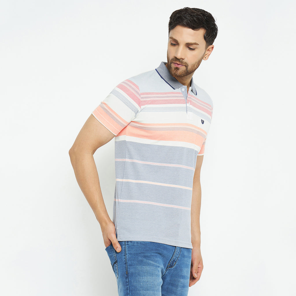 Duke Stardust Men Half Sleeve Cotton T-shirt (LF7076)