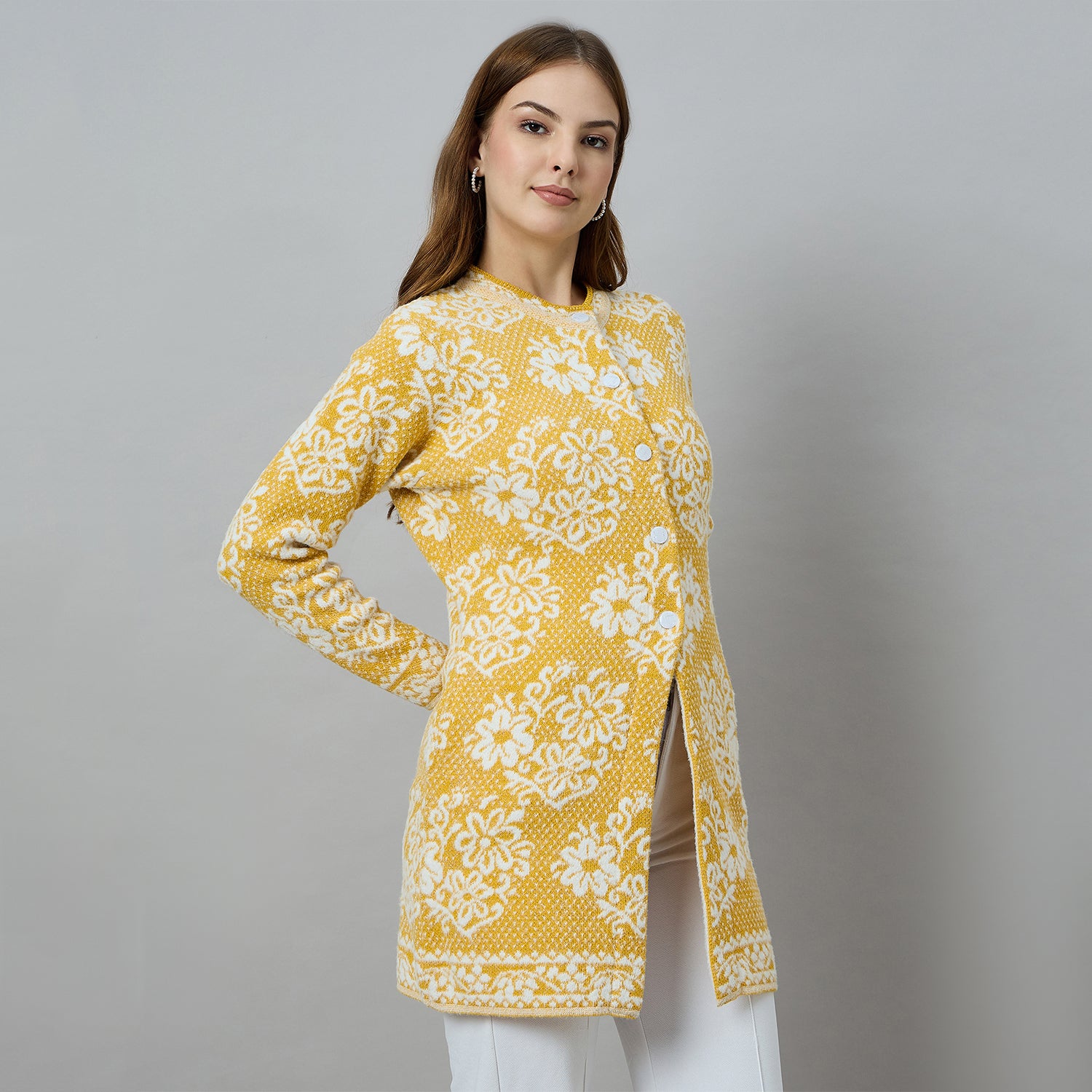 Duke Women Long Coat Shortstyle Cardigan (ONSDS106)