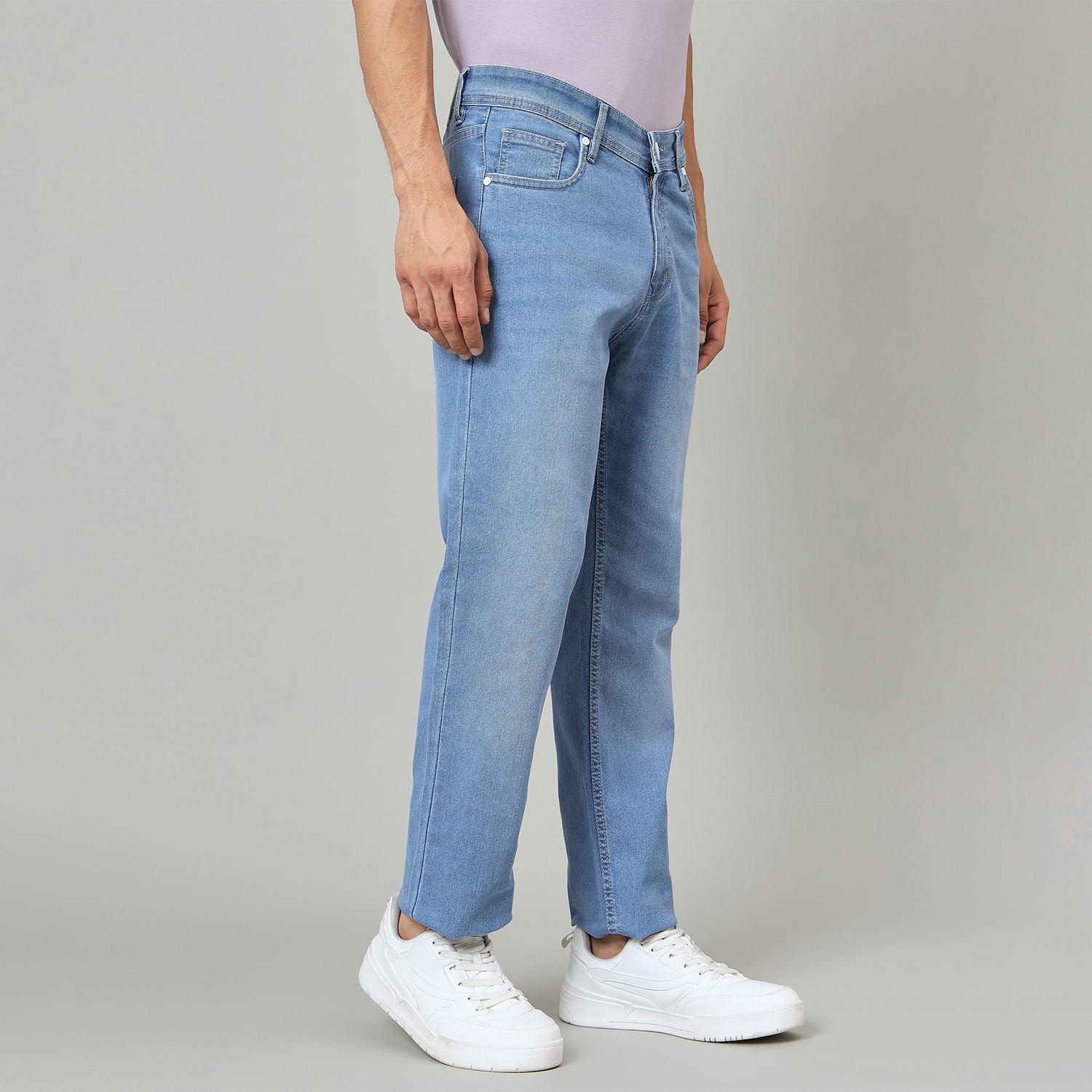 Duke Urban Men Comfort fit Stretchable mid-rise jeans (OND5900C)