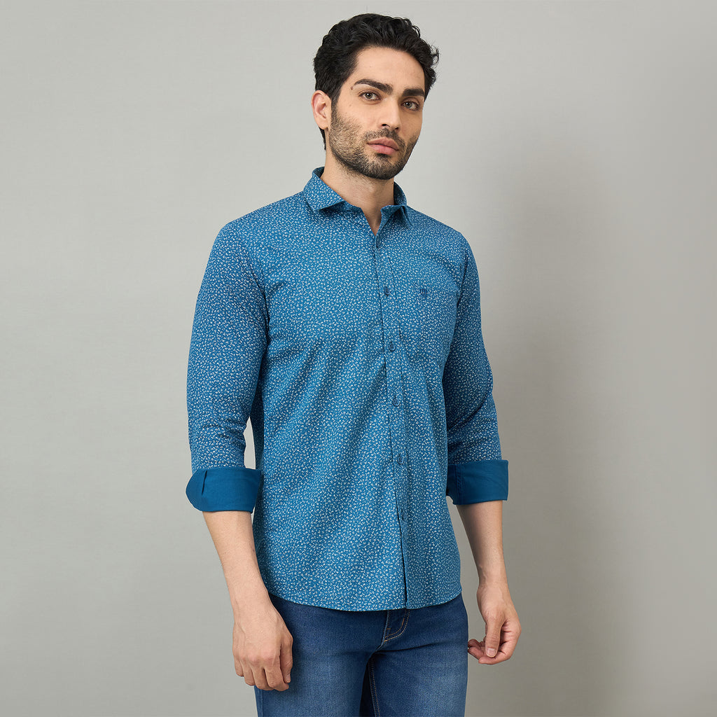 Duke Urban Men Full Sleeve Cotton Shirt (SDO8PRAZ)