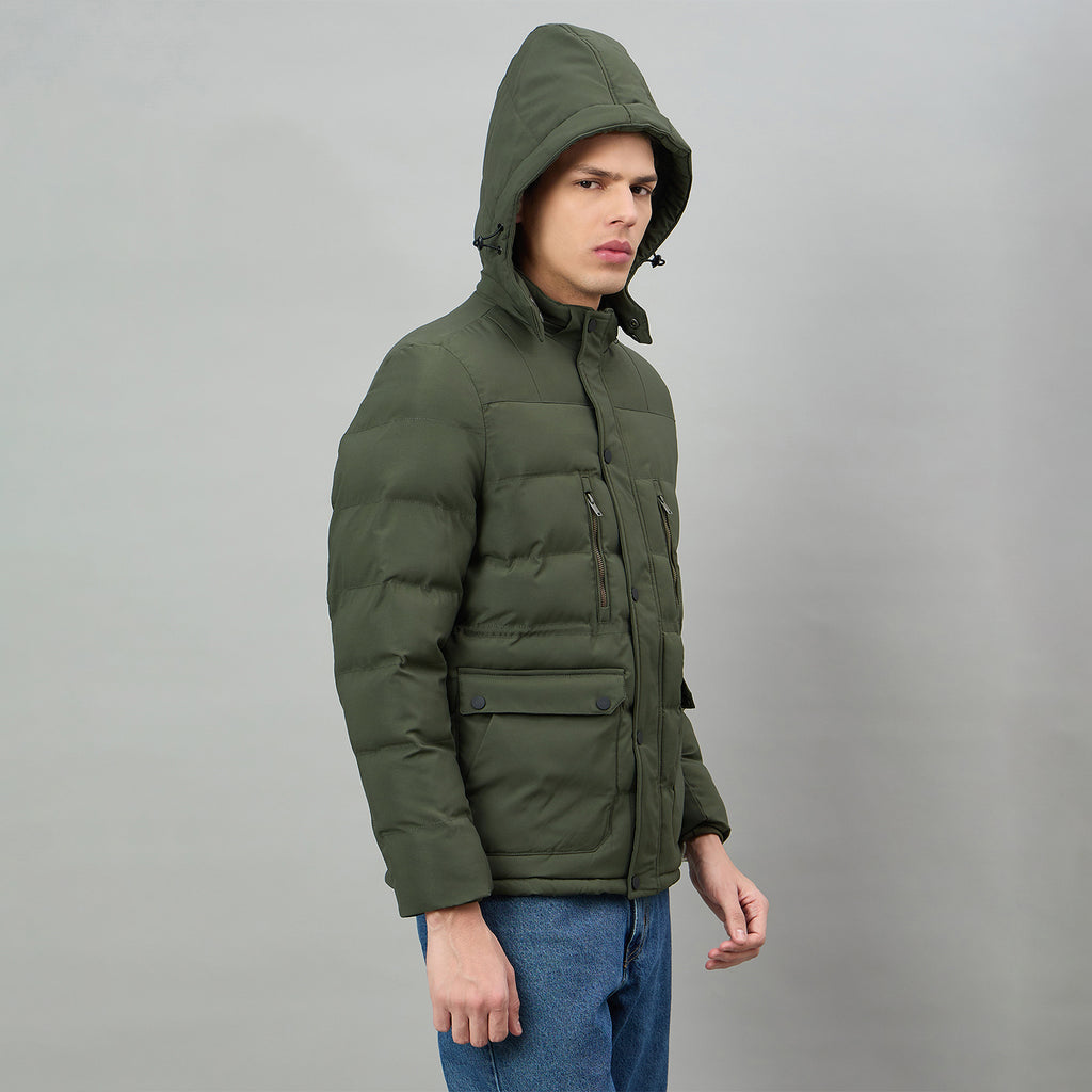Duke Urban Men Full Sleeve Hooded Jacket (SDZ3276)