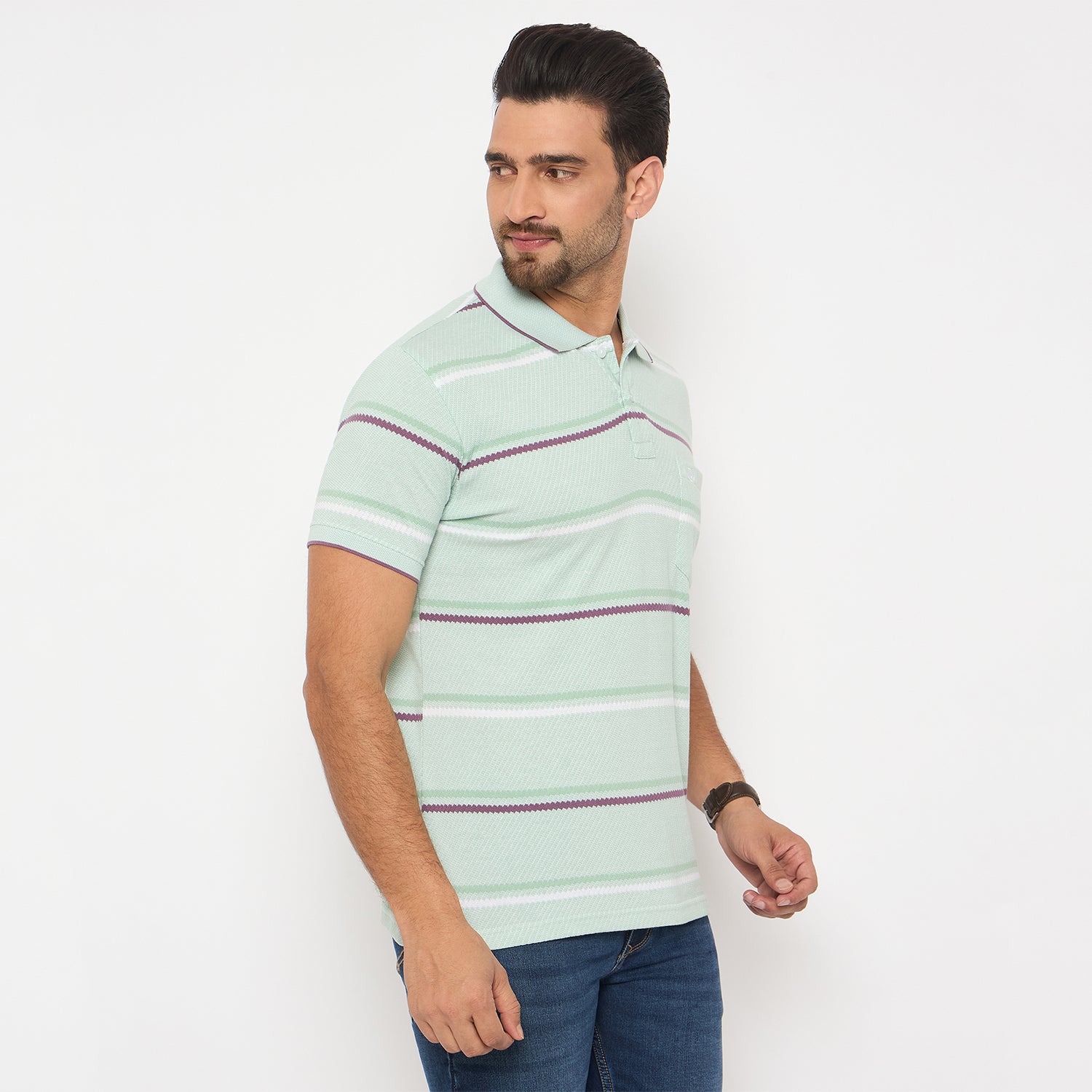 Duke Urban Men Half Sleeve Cotton Tshirt (LF7381)