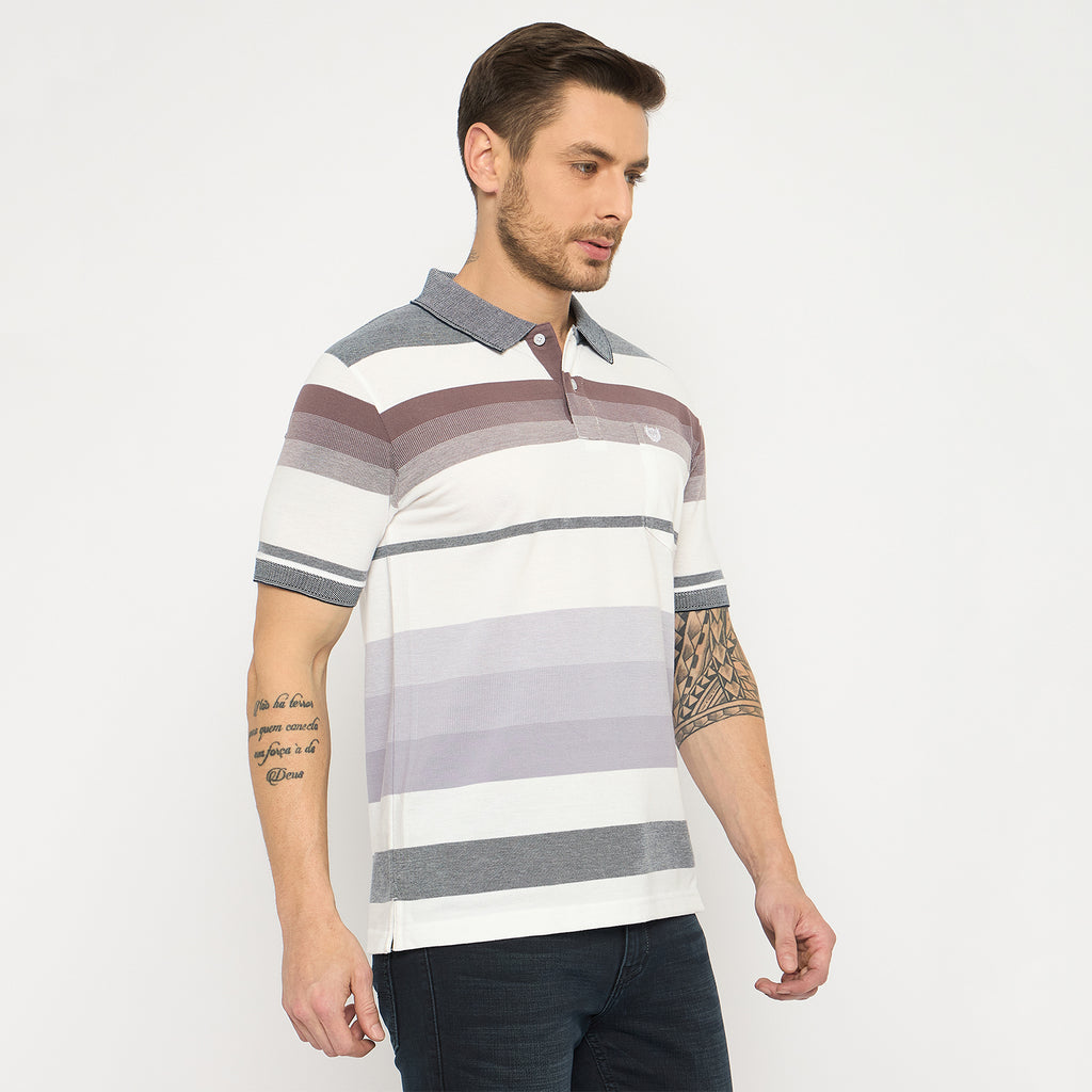 Duke Urban Men Half Sleeve Cotton Tshirt (LF7377)