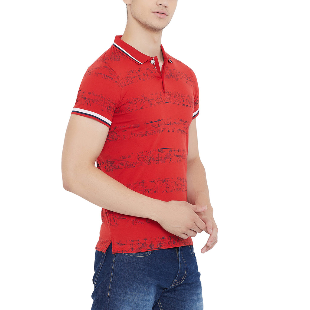 Duke Men Half Sleeve T-Shirt (LF4944)