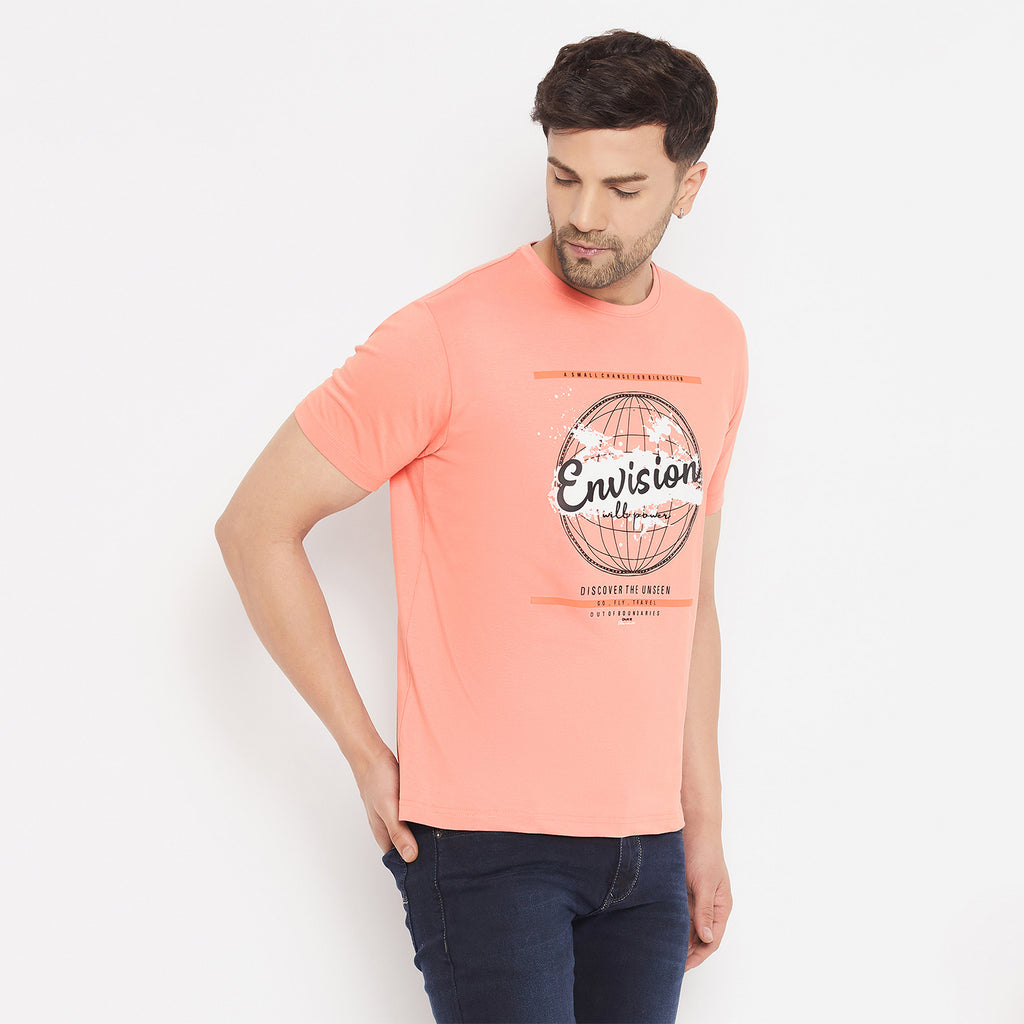 Duke Stardust Men Half Sleeve Cotton T-shirt (MLF7050)