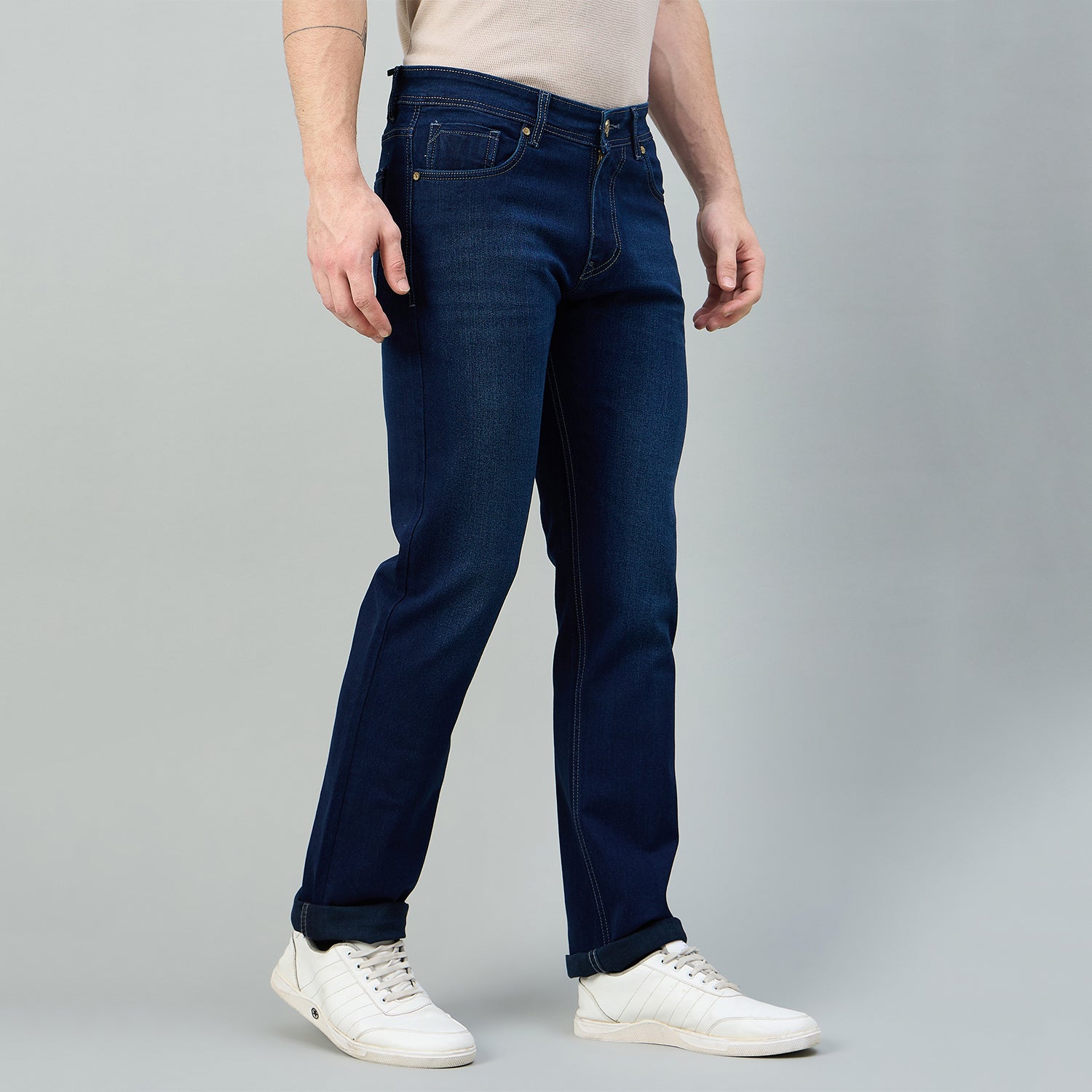 Duke Urban Men Comfort Fit Designer Jeans (MSD5918C)