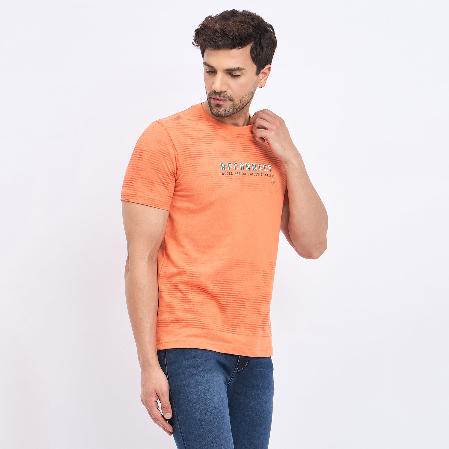 Duke Urban Men Half Sleeve Cotton T-shirt (ONLF259)