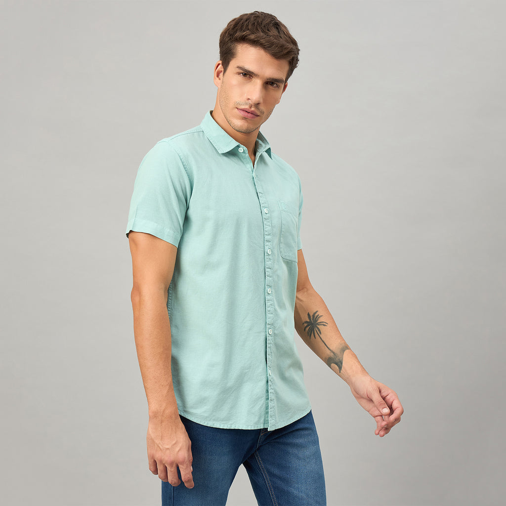 Duke Urban Men Half Sleeve Cotton Shirt (SDO2PLCL)
