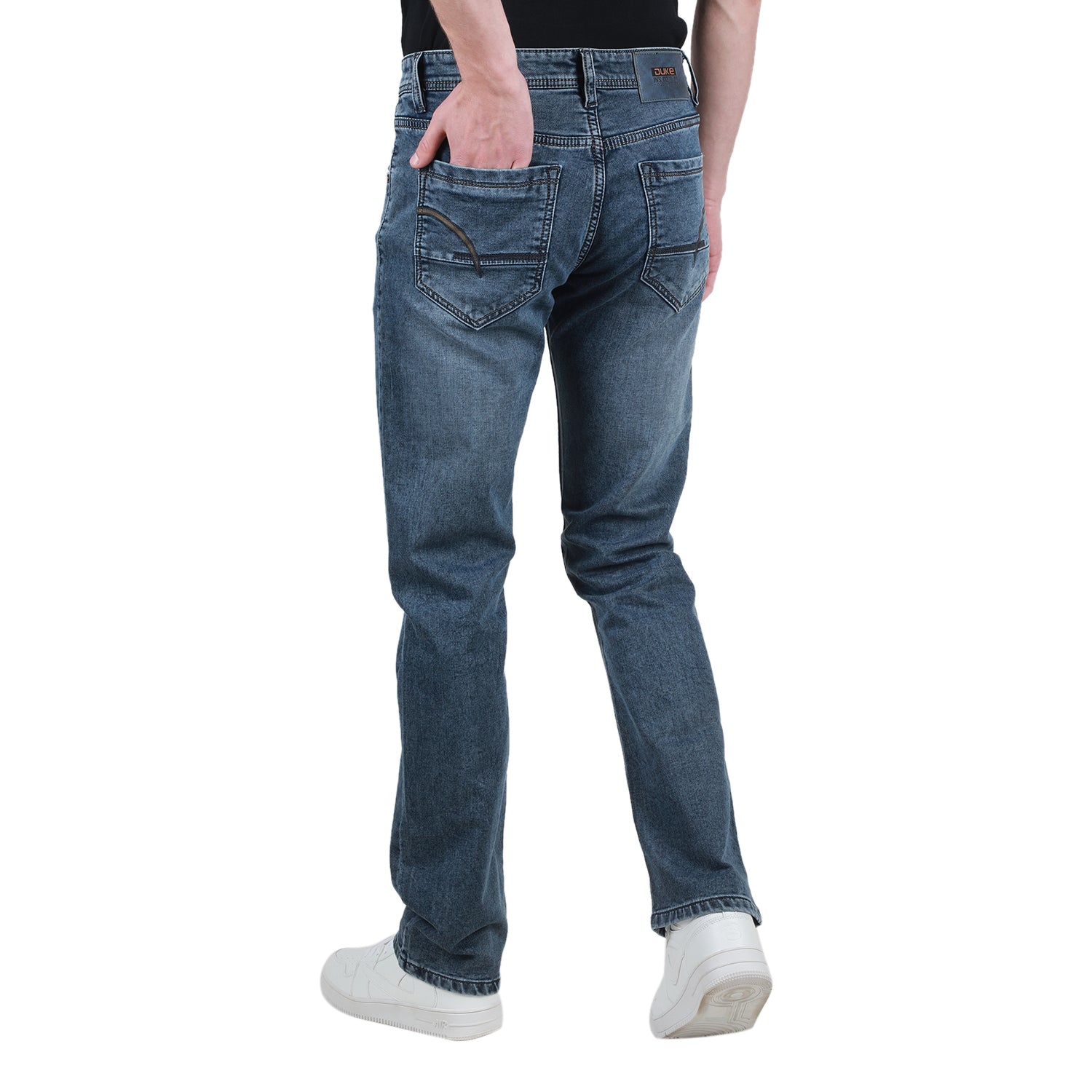 Duke Urban Men Comfort Fit Stretchable Jeans (SDD5409C)