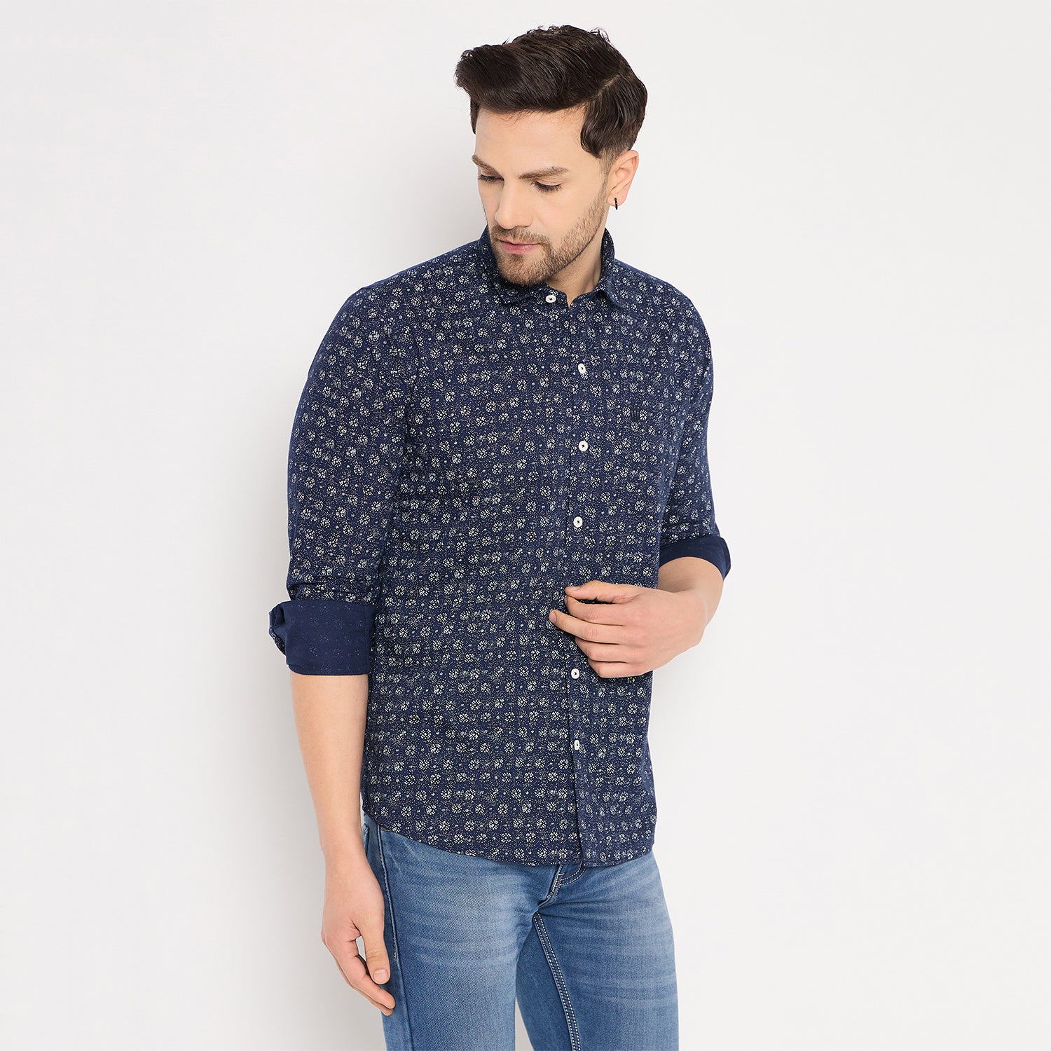 Duke Urban Men Full Sleeve Cotton Shirt (SDO8PROH)