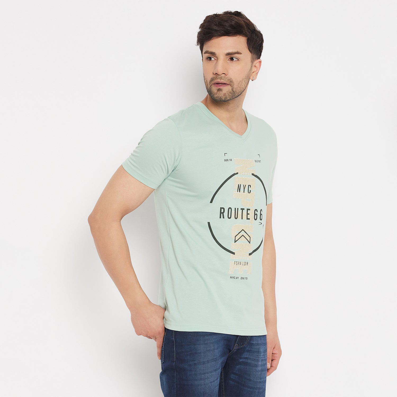 Duke Urban Men Half Sleeve Cotton T-shirt (MLF1129)