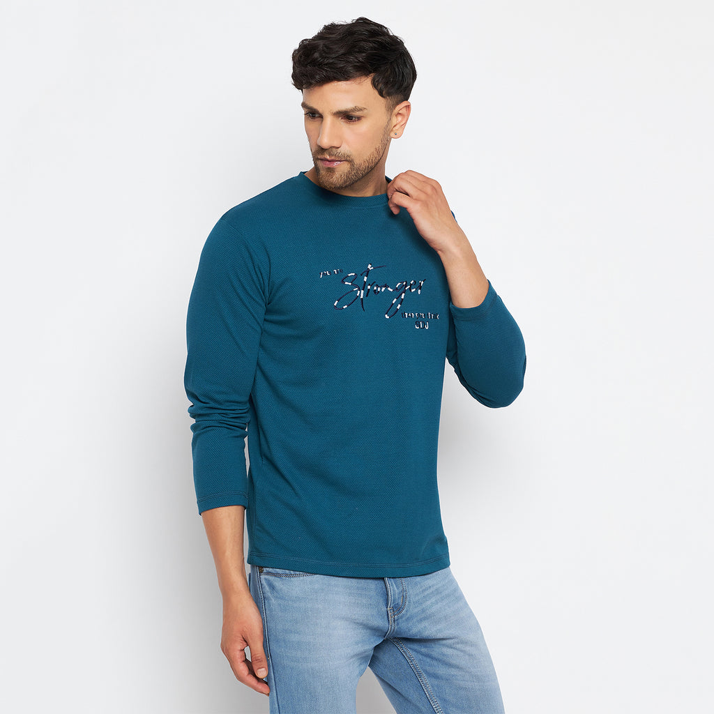 Duke Stardust Men Full Sleeve Cotton T-shirt (LF3955)