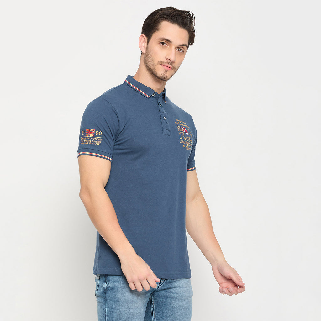 Duke Strardust Men Half Sleeve Cotton T-shirt (LF7043)