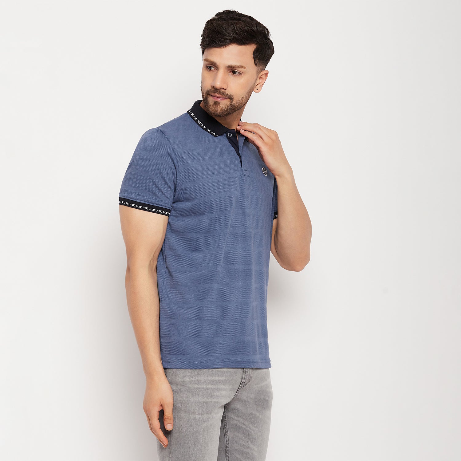 Duke Stardust Men Half Sleeve Cotton T-shirt (LF5854)