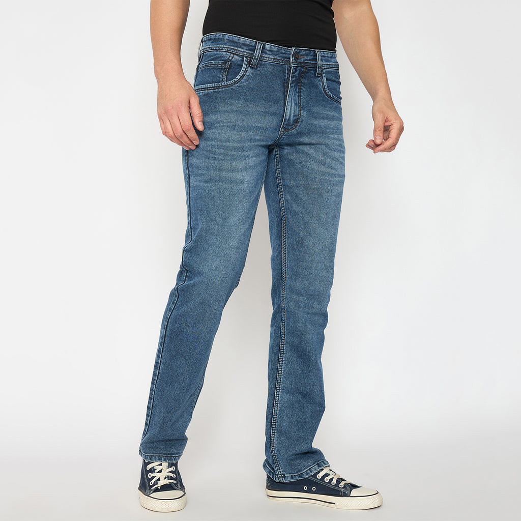 Duke Urban Men Comfort Fit Stretchable Jeans (SDD5720C)