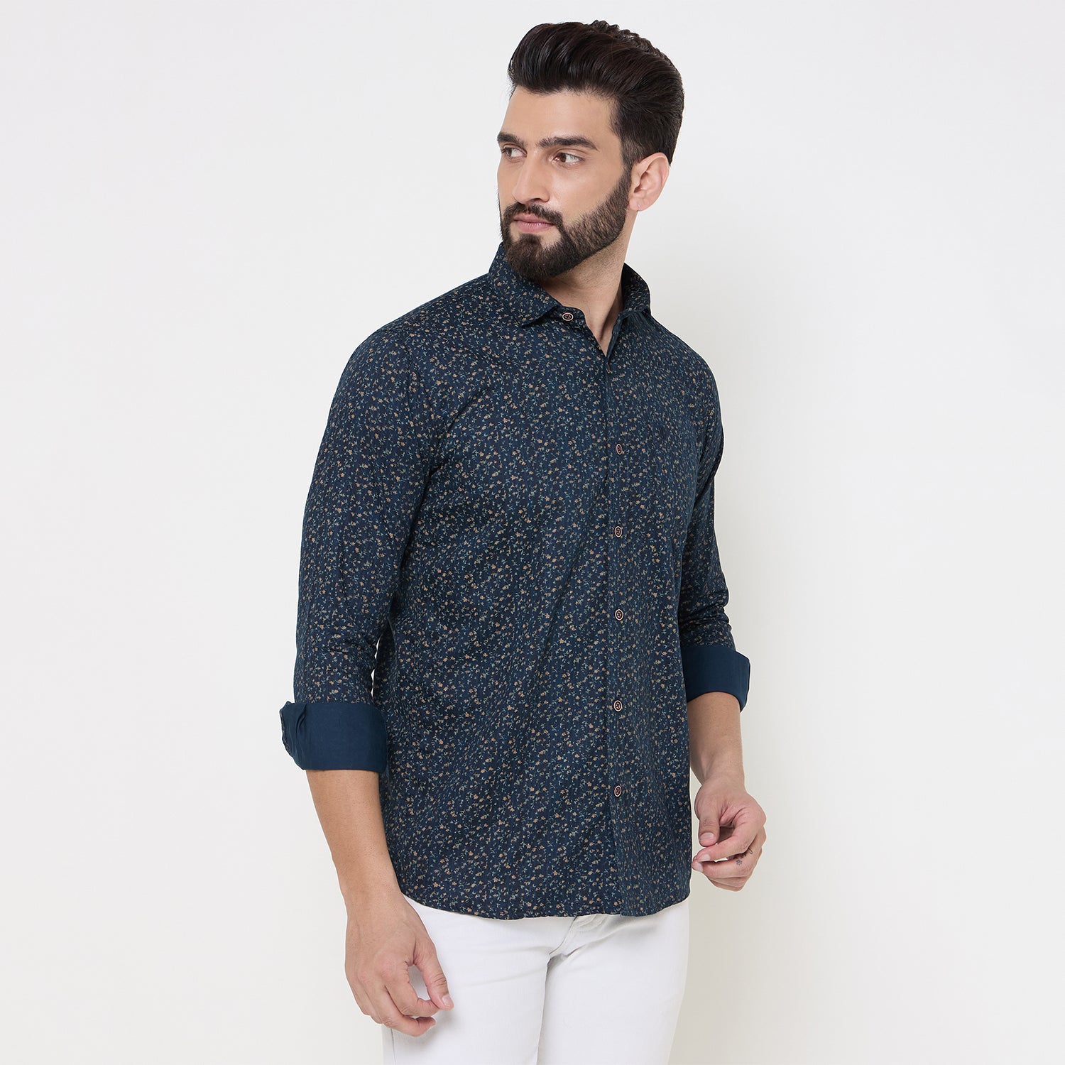 Duke Urban Men Full Sleeve Cotton Shirt (SDO8PRF)