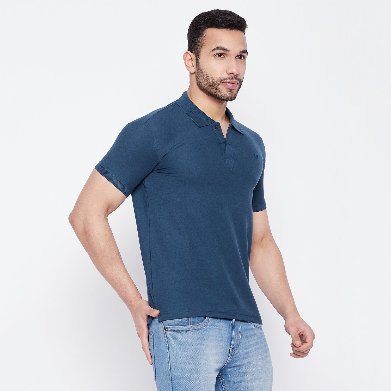 Duke Stardust Men Half Sleeve Polo Neck Cotton T-shirt (800F) More Colors