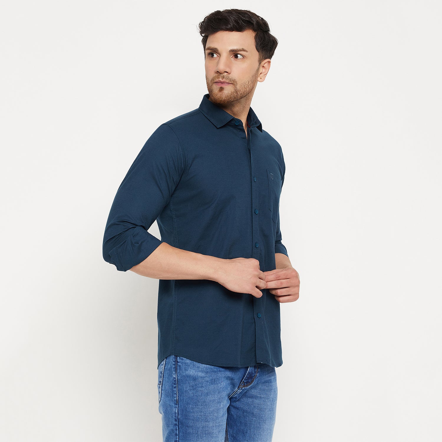 Duke Urban Men Full Sleeve Cotton Shirt (SDO8PLOS)