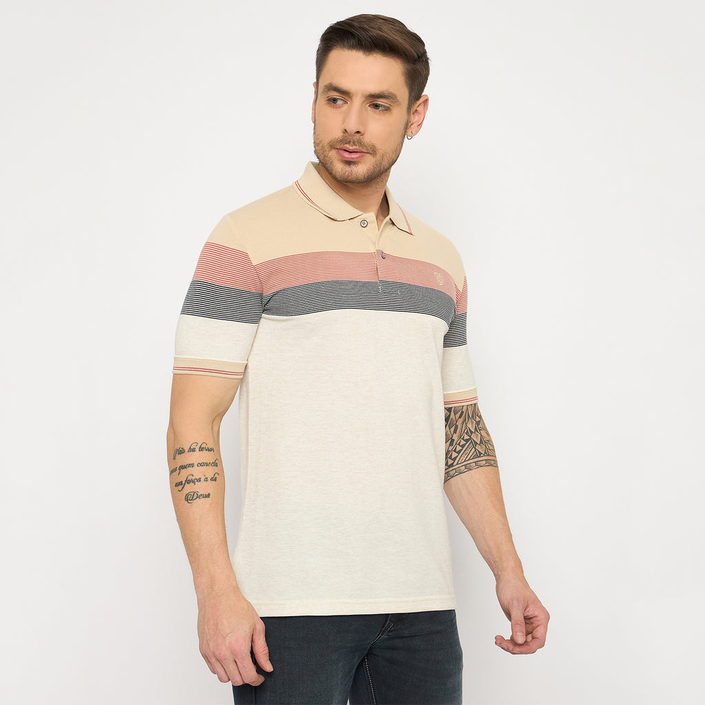 Duke Urban Men Half Sleeve Cotton Tshirt (LF7210)