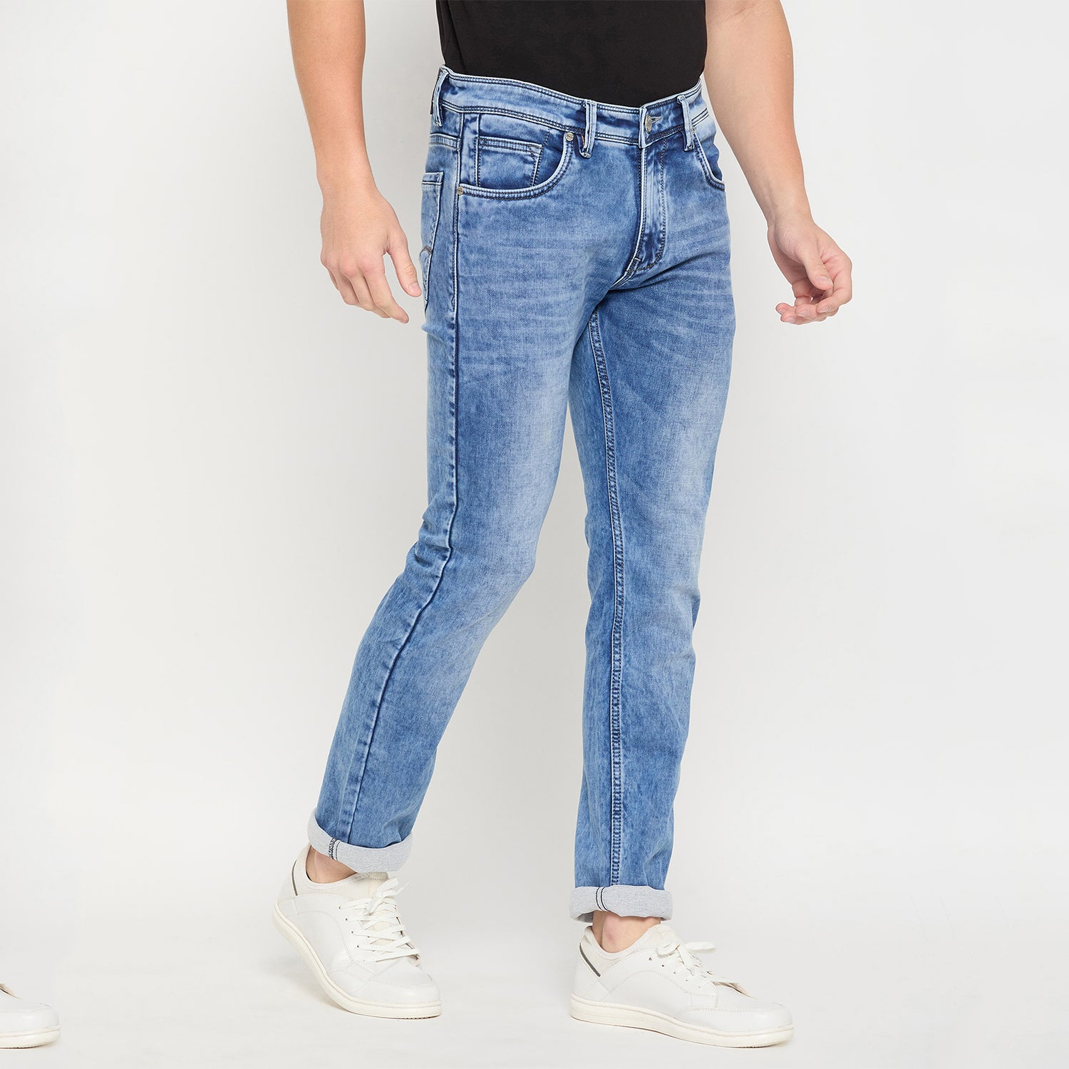 Duke Urban Men Smart Fit Stretchable Jeans (SDD5702S)