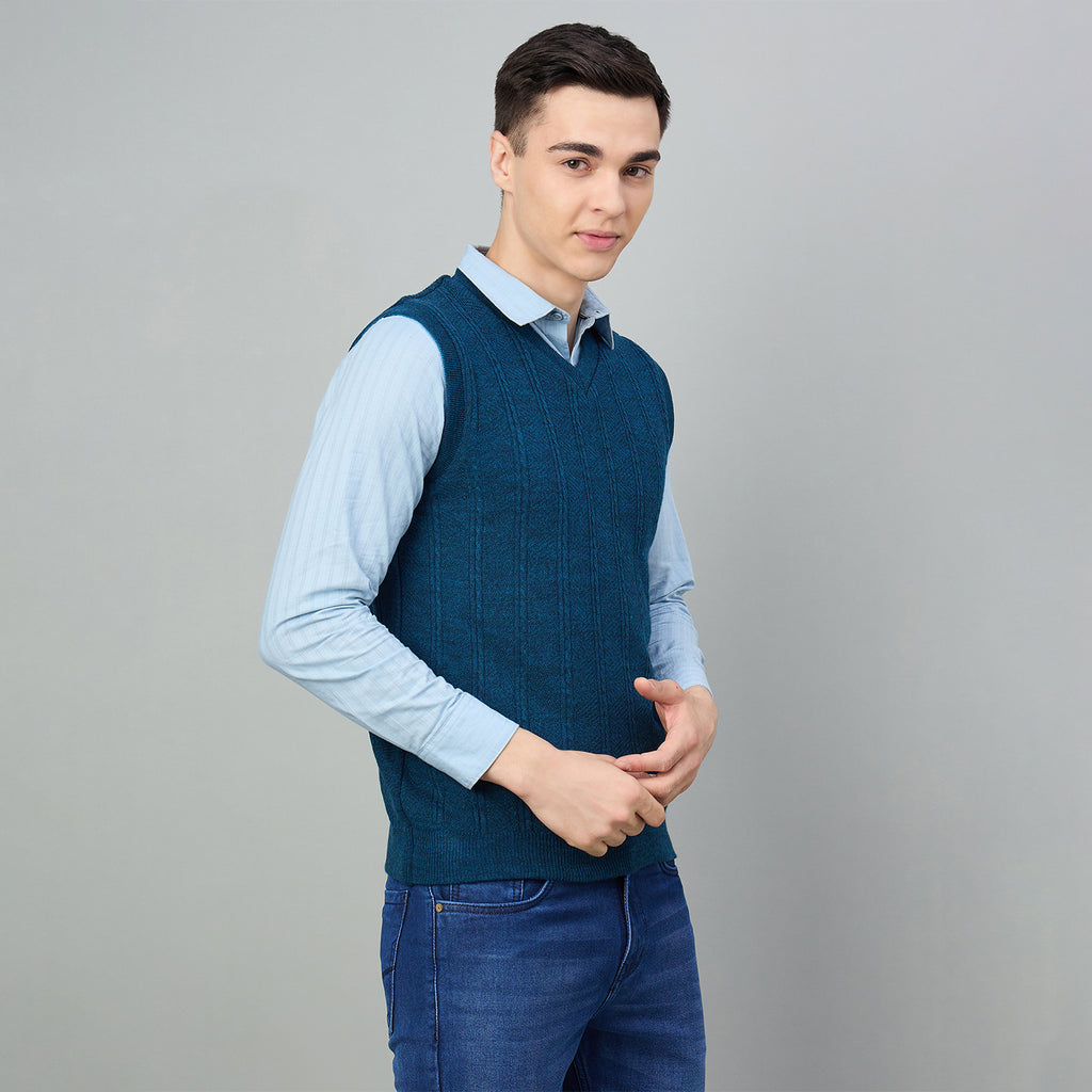 Duke Urban Men Sleeveles V Neck Reversible Sweater (SDS2292)