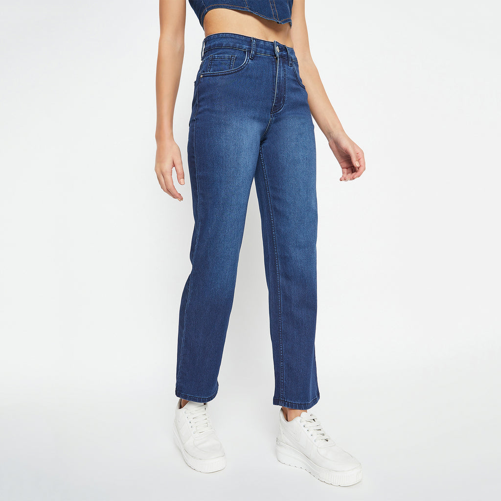 Duke Urban Women Straight Fit Stretchable Jeans (SDD6744)