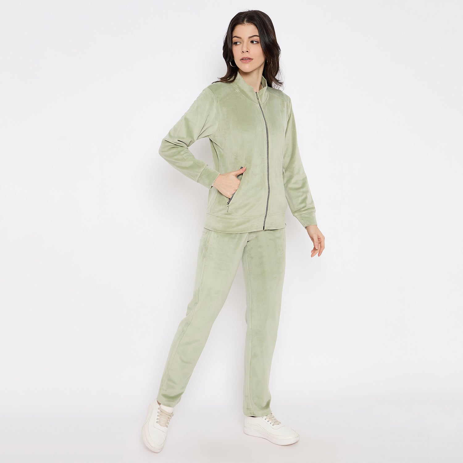 Duke Urban Women Full Sleeve Full Zipper Tracksuit (LFX808)