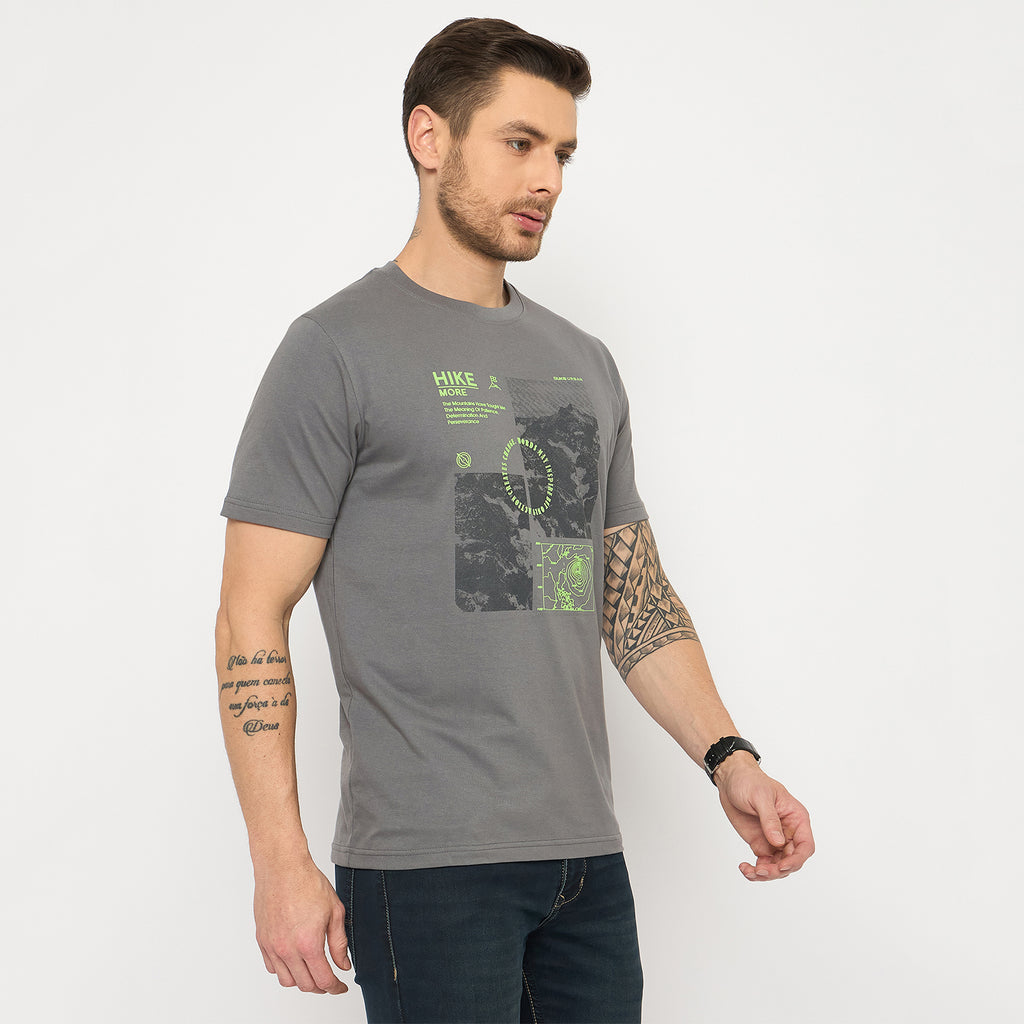Duke Urban Men Half Sleeve Cotton Tshirt (LF7494)