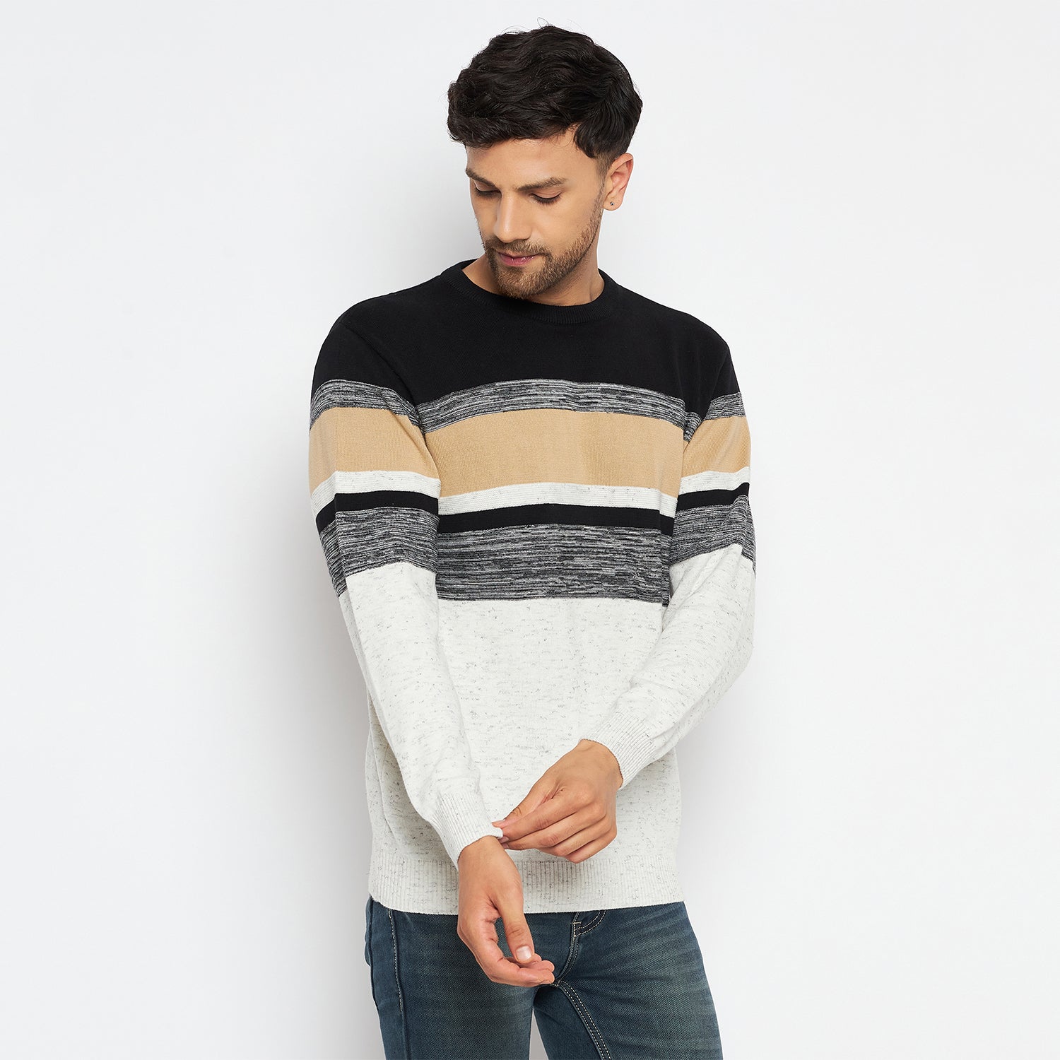 Duke Urban Men Full Sleeve Round Neck Pullover (SDS652)