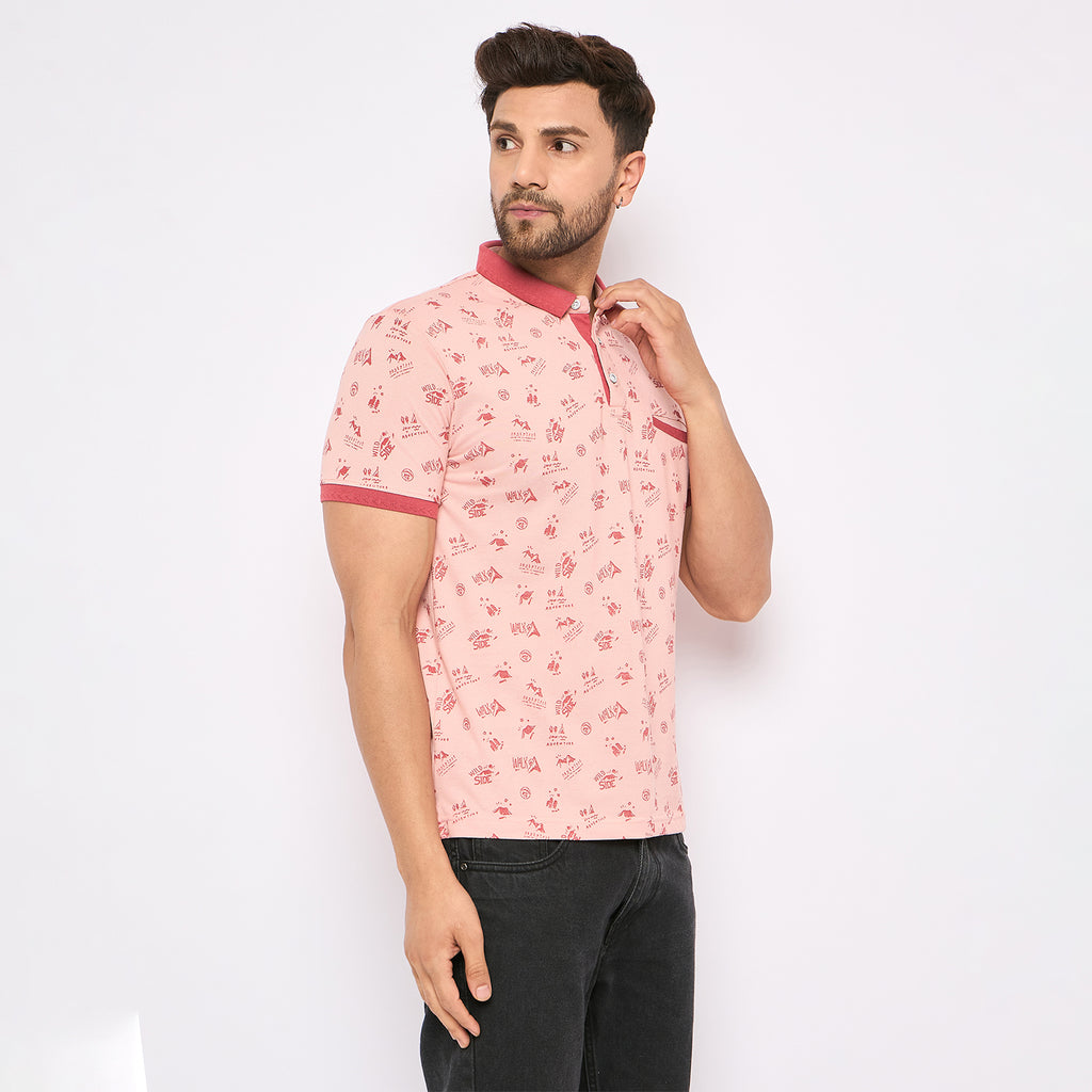 Duke Urban Men Half Sleeve Cotton T-shirt (LF5894)